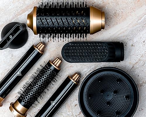 Miniatura 2 de Cepillo secador de pelo 8 en 1, estilizador de aire caliente con secador de pelo desmontable, cepillo secador de pelo y voluminizador, juego