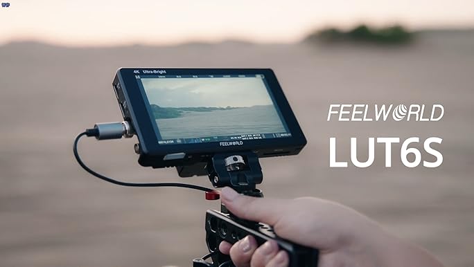 Amazon.com : FEELWORLD LUT6S 6 Inch SDI 2600nits HDR 3D LUT