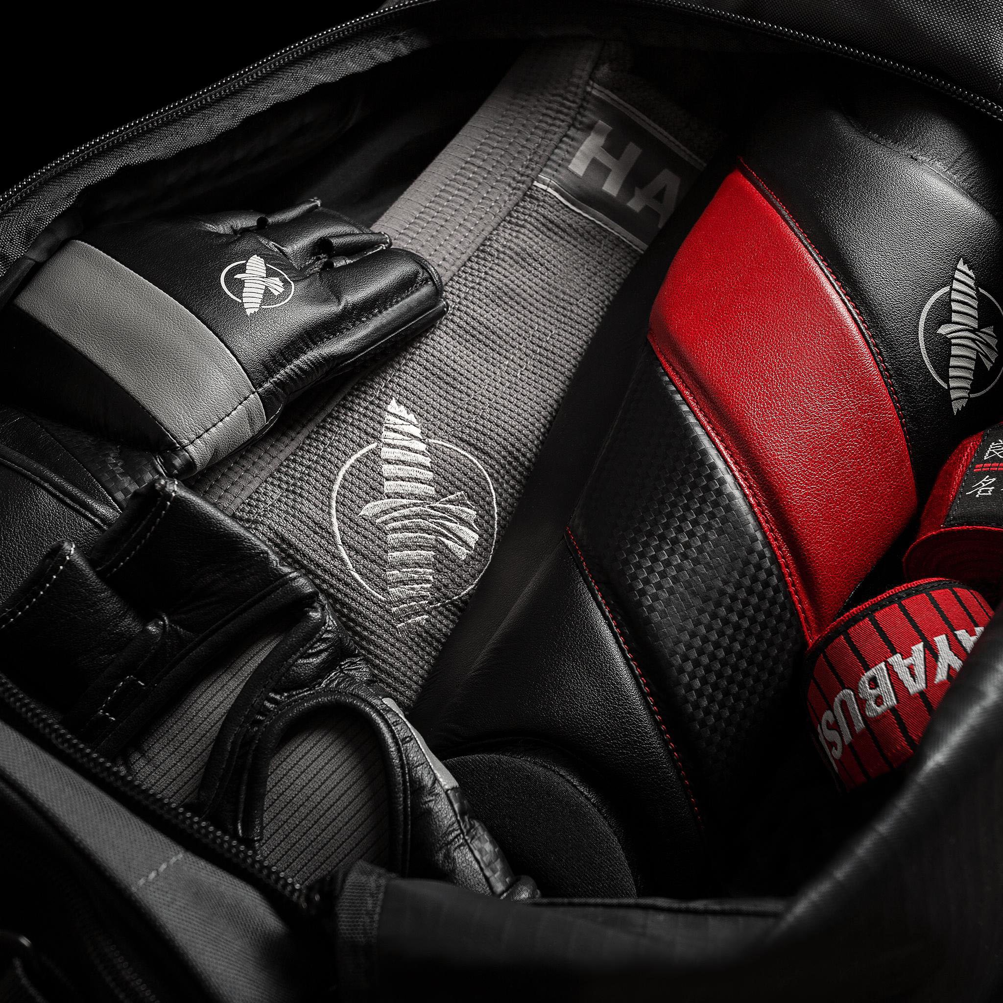 Hayabusa Ryoko Gym Sac de Voyage Noir/Gris, Noir/Gris, Einheitsgröße (Hardcode)