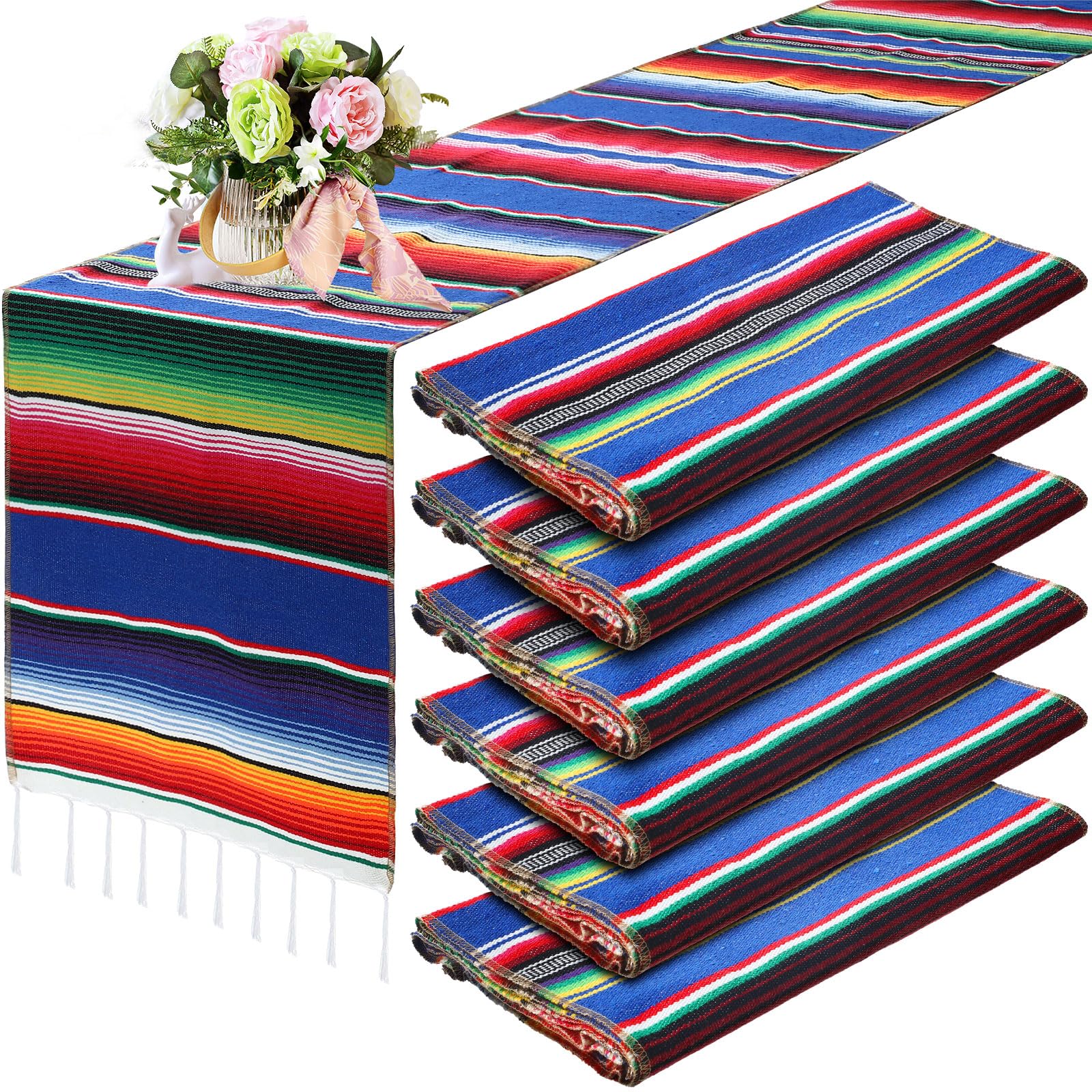 Mexican Table Runners - Festive Cotton Designs -10