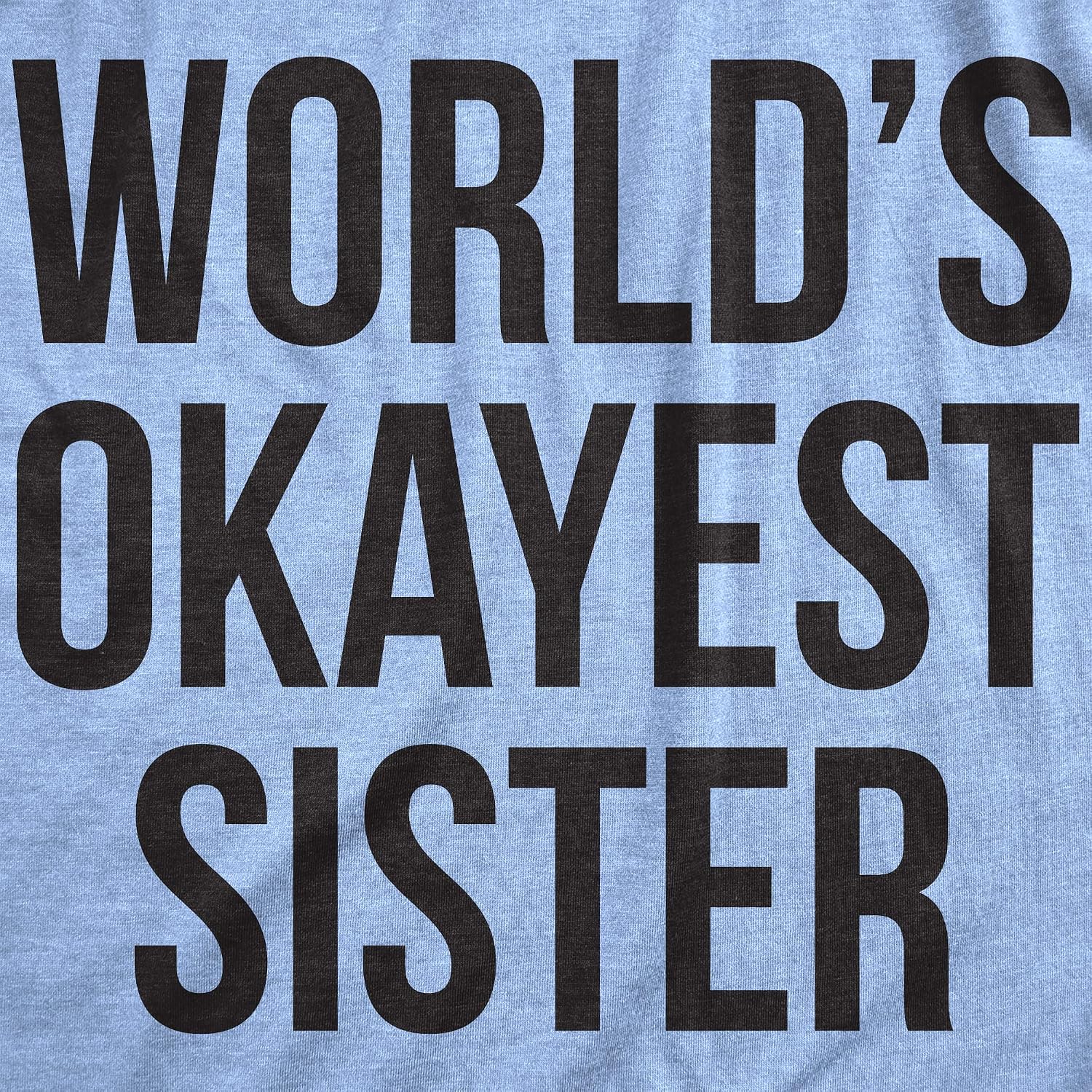 Womens Funny T Shirts Sister Squad Family Graphic Tee for Ladies image 4