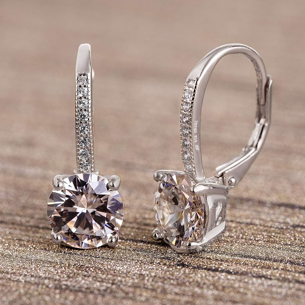 Amazon.com: Lesa Michele Rhodium Plated 925 Sterling Silver