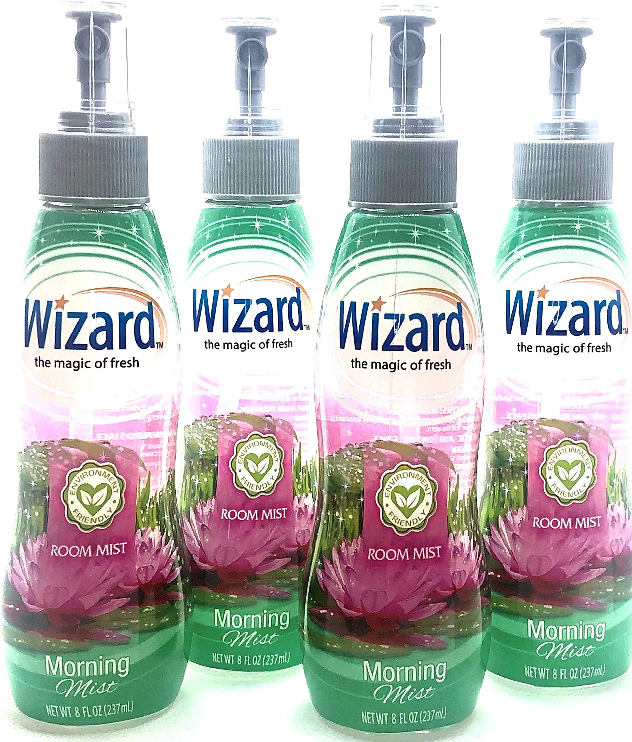 WizardRoom Mist Morning Mist 4x Air Freshener Spray Bottles