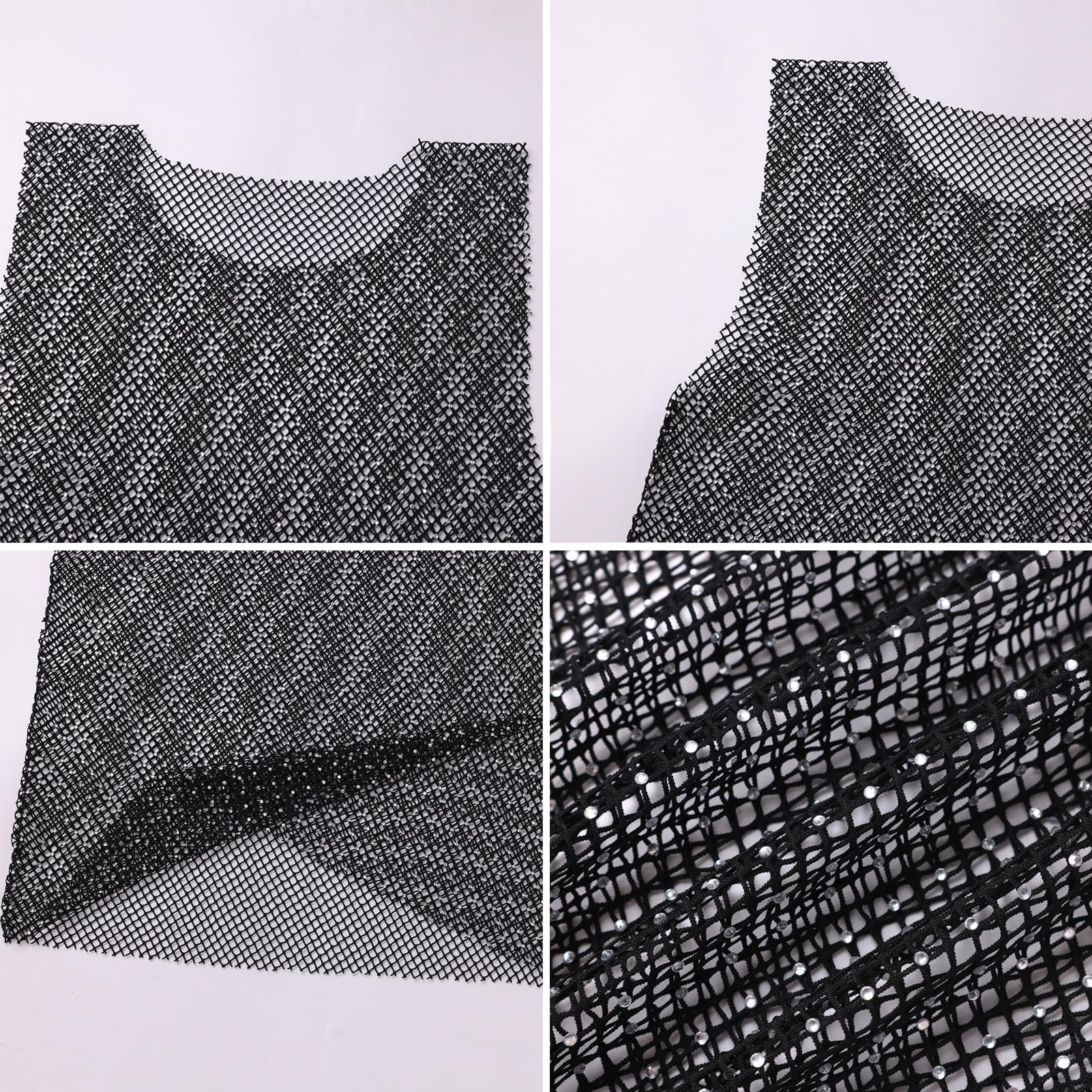 FYMNSI Chemise en maille transparente pour homme - Débardeur musculaire - Été sans manches - Sous-vêtement Gogo Clubwear, Rose