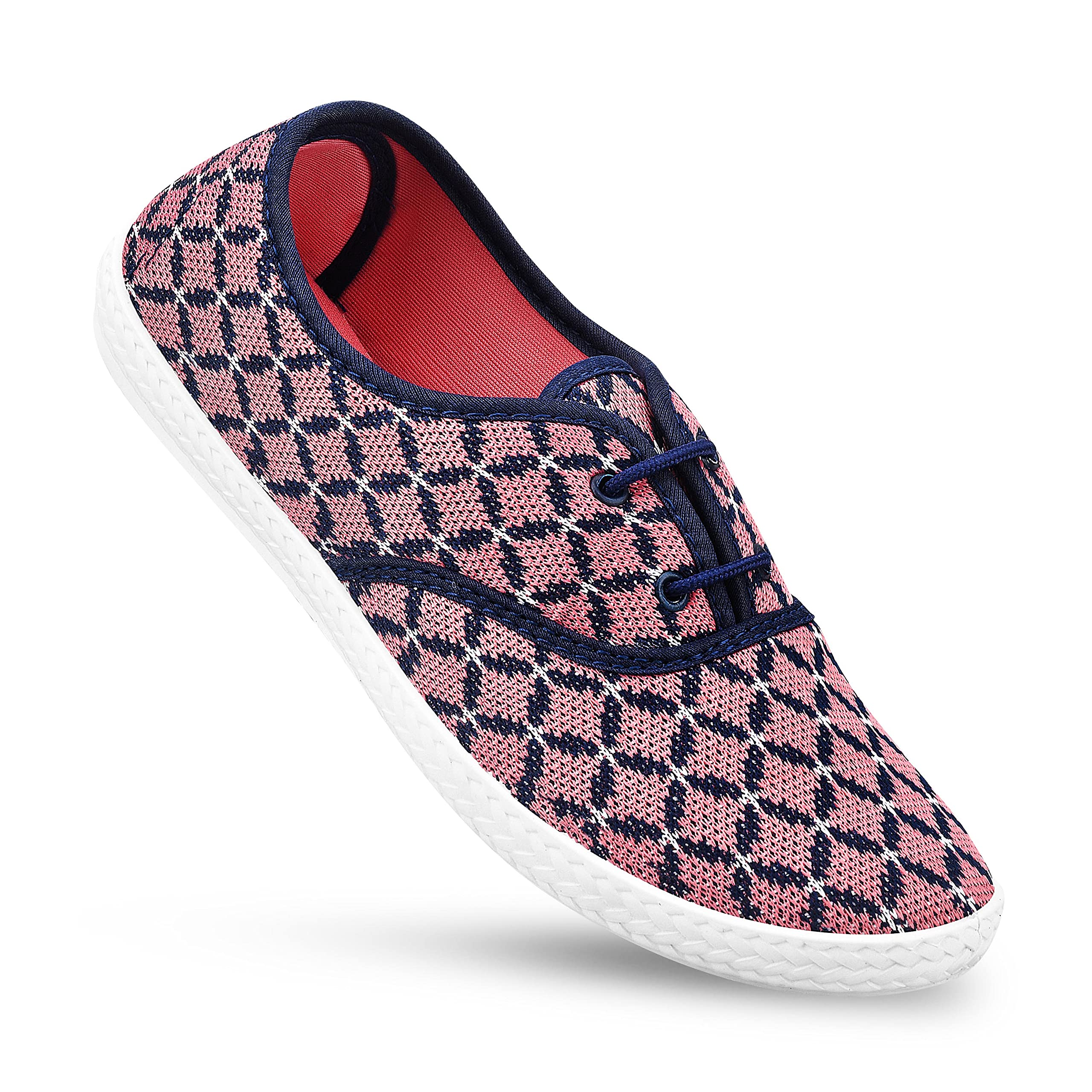 PARAGON K1009L Womens Peach Casual Shoes | Comfortable, Durable & Stylish Sneakers with Cushioned Support, and Versatile Design | Perfect for Everyday Wear (B0BS1CPHC4) Amazon Price History, Amazon Price Tracker