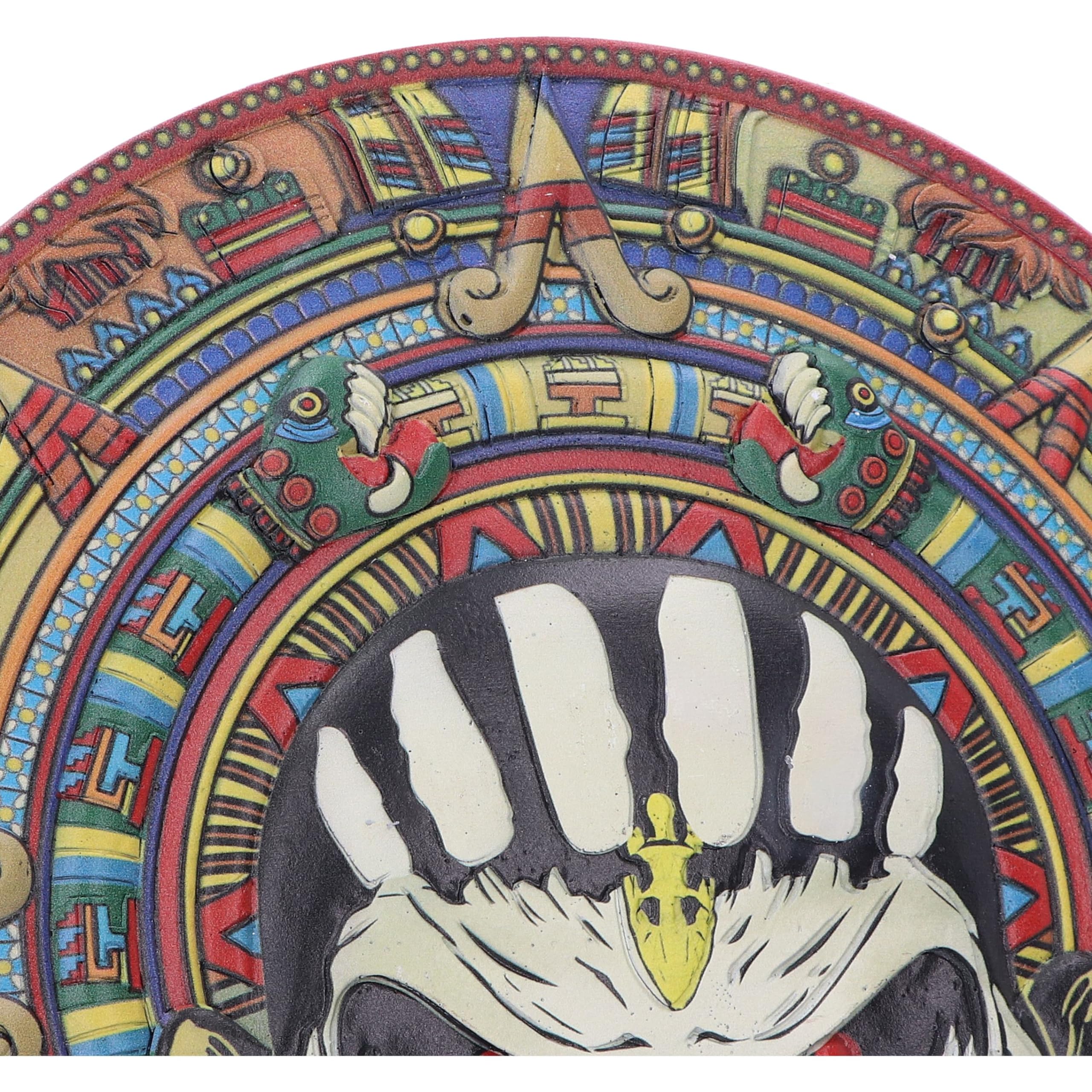 Nemesis Now Placa de pared, resina, multicolor, 29 cm | Producto oficial de Iron Maiden, colección de Rock Band