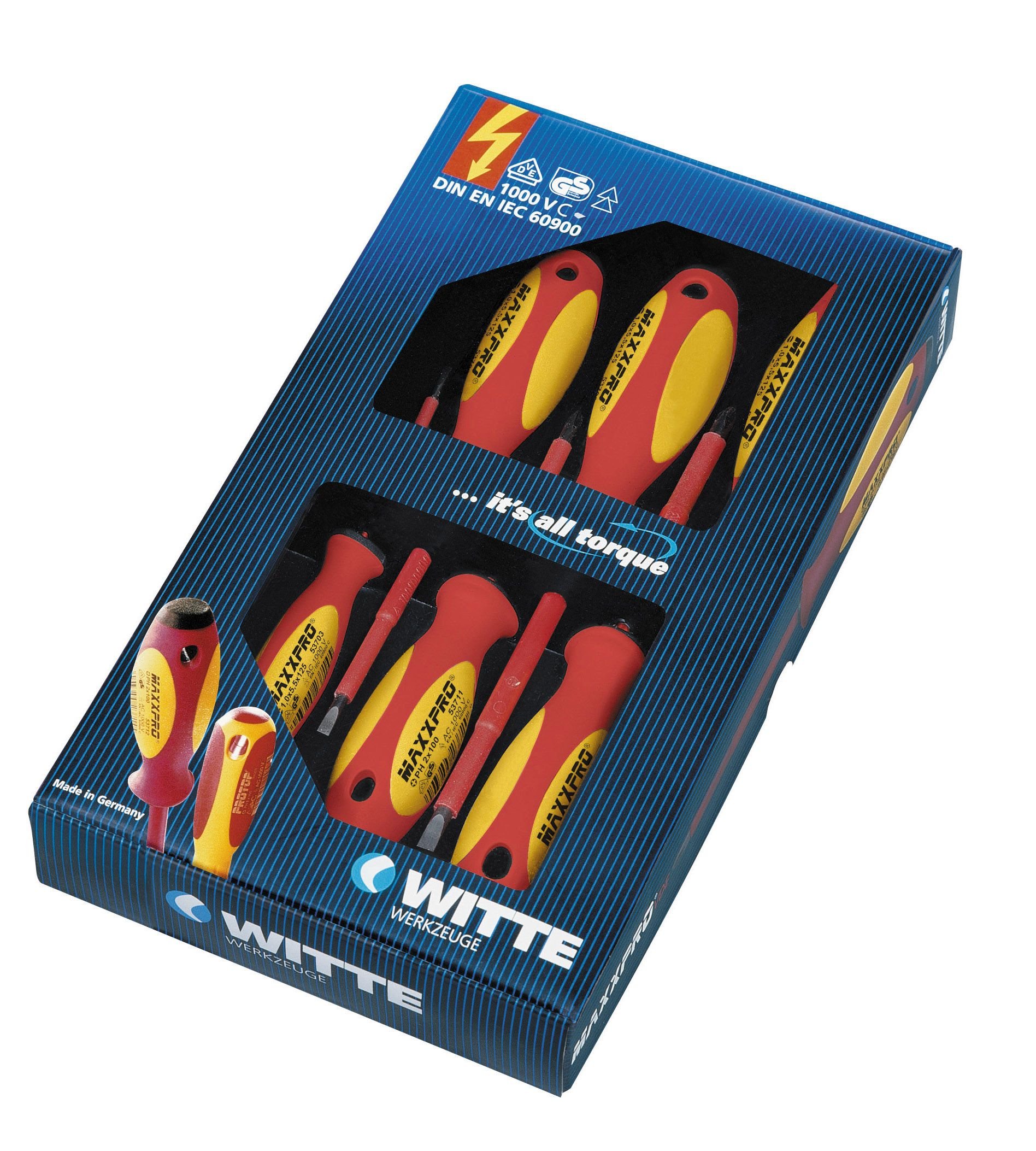 Witte A1117411040W653744 653744, Multicoloured, Set of 5 Pieces