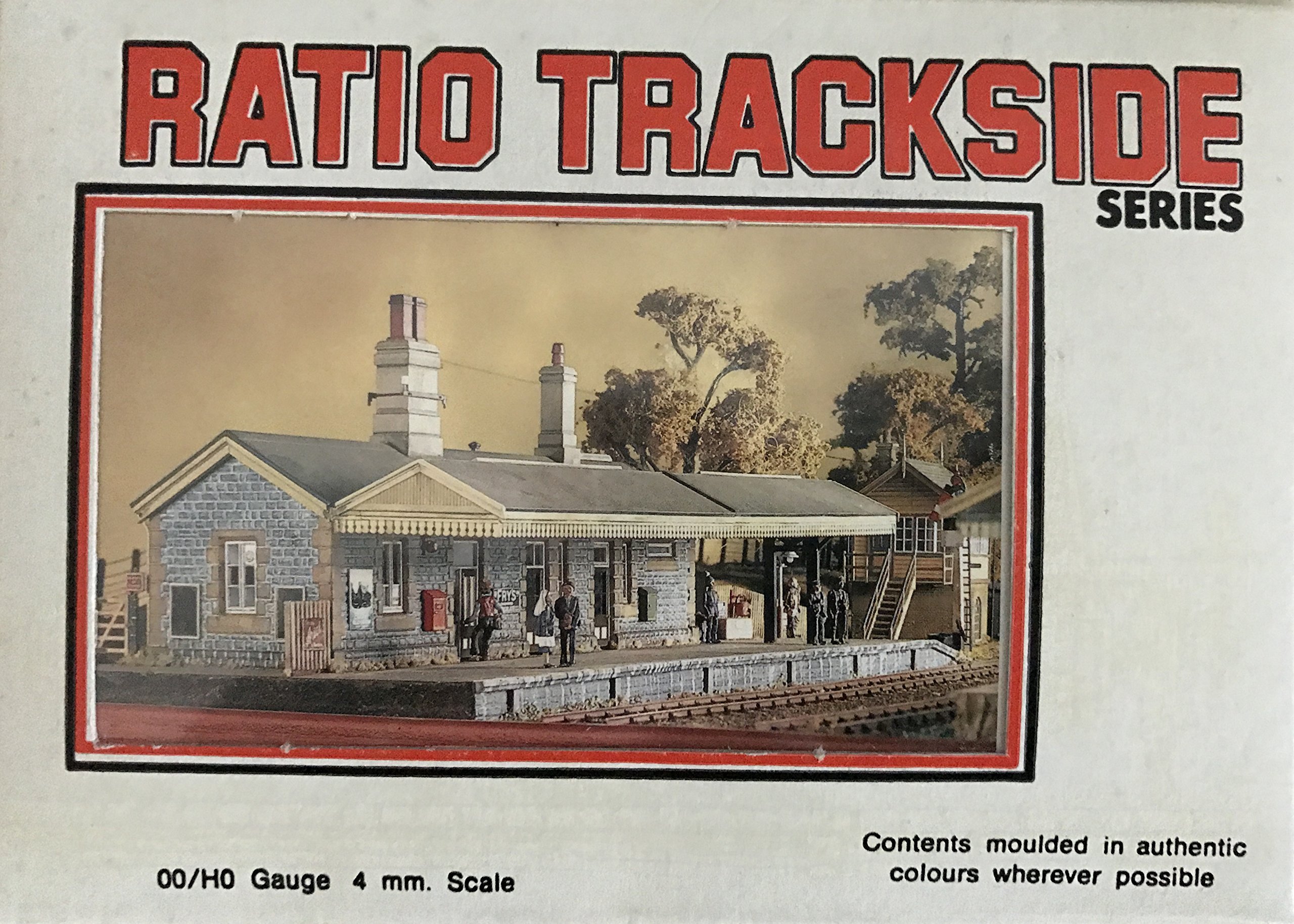 Ratio 504 Station Building Plastic Kit