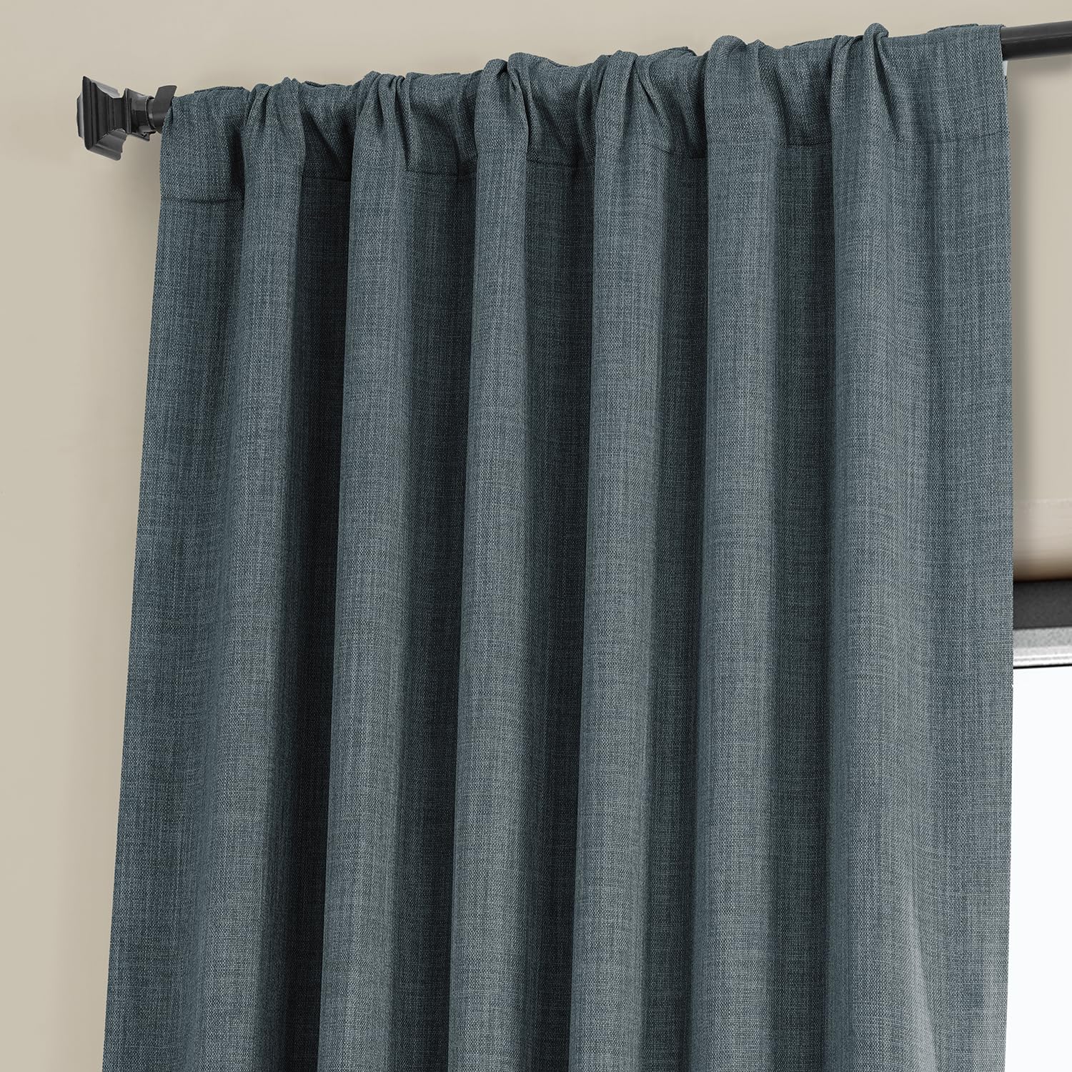 HPD Half Price Drapes - Cortinas De Lino Sintético Con