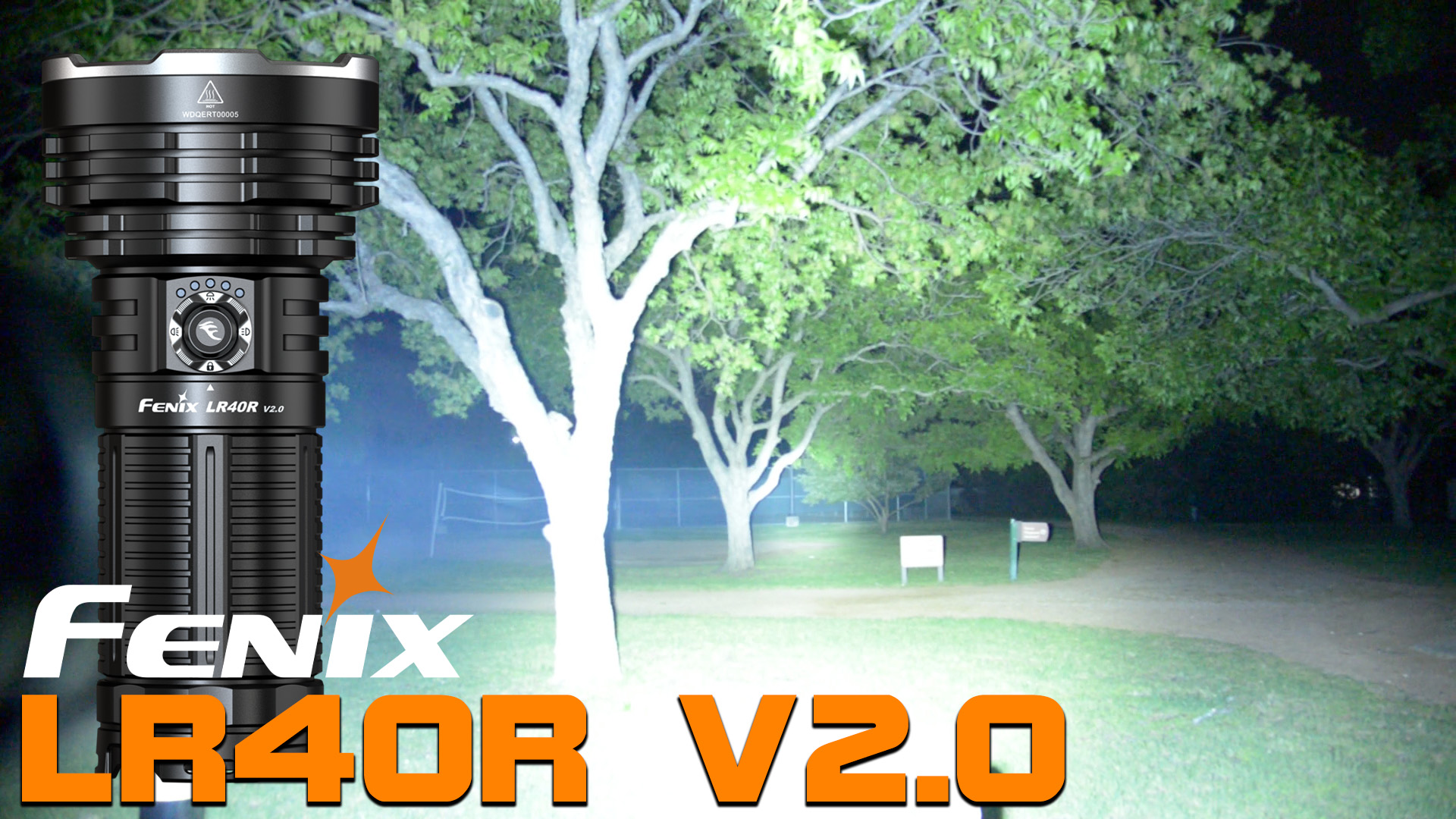 Fenix LR40R V2.0 15,000 Lumen Super Bright Flashlight, USB-C Fast