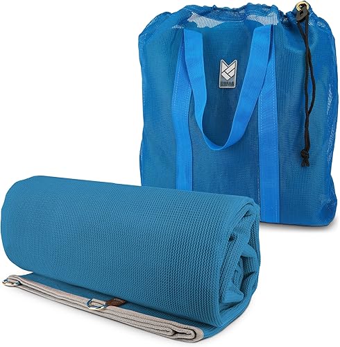 Miniatura 8 de CGEAR Tapete de campamento para caravana, sin arena, reversible, para campamento, patio, terraza y playa (naranja, 8 x 20 pies)