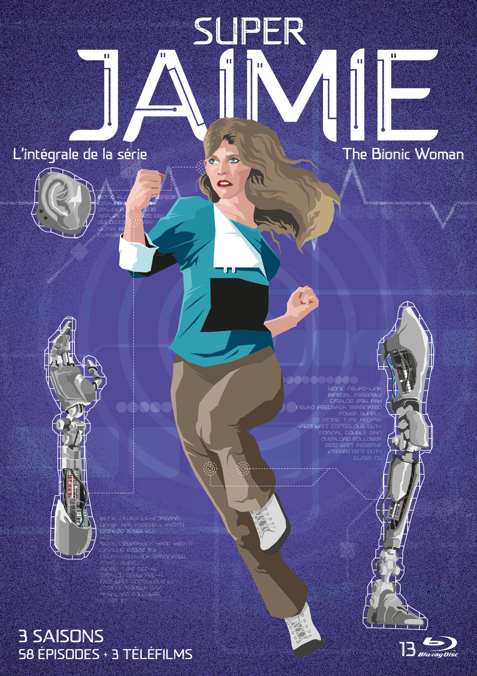 Super jaimie - l'intégrale : la série + 3 téléfilms [Blu-ray] [FR Import]
