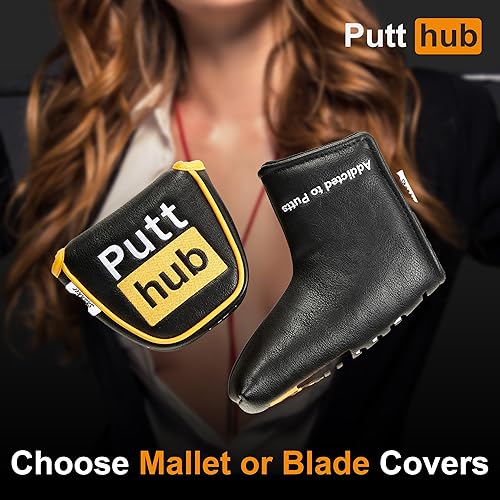 Miniatura 6 de Shanker Golf Divertida funda para putter  PuttHub Mallet o Blade Style Cover  Regalo perfecto de broma para golfista  Idea de regalo divertida de