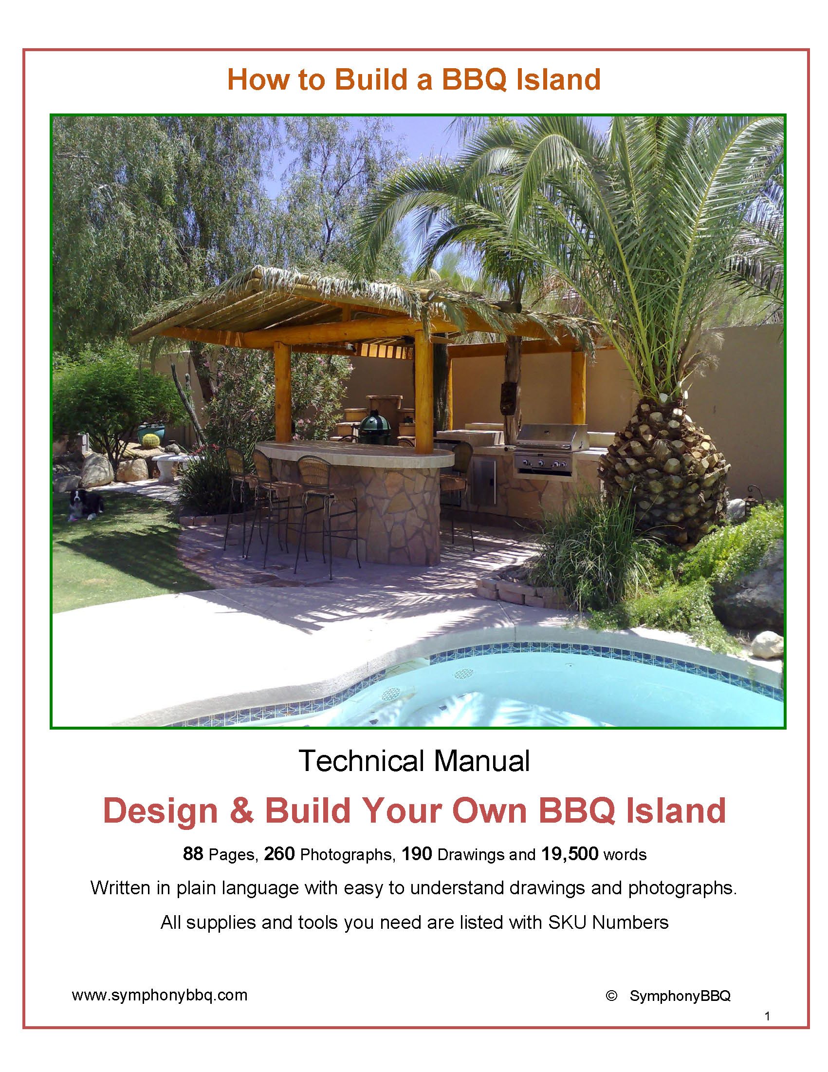 Buy How to Build a BBQ Island Design and Build your own BBQ Island
