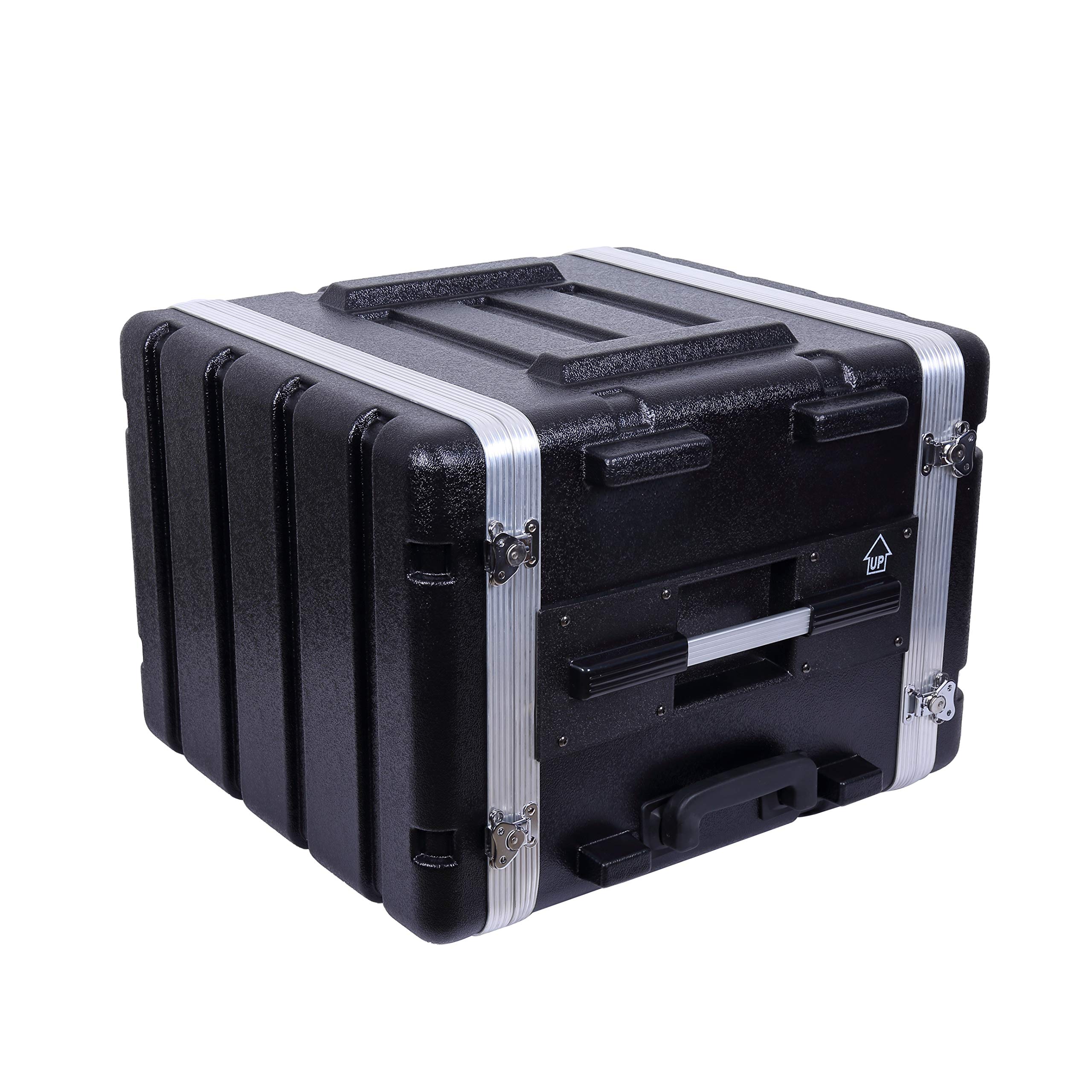 Amazon.com: Crossrock Stackable Rack Case with wheels, Strong