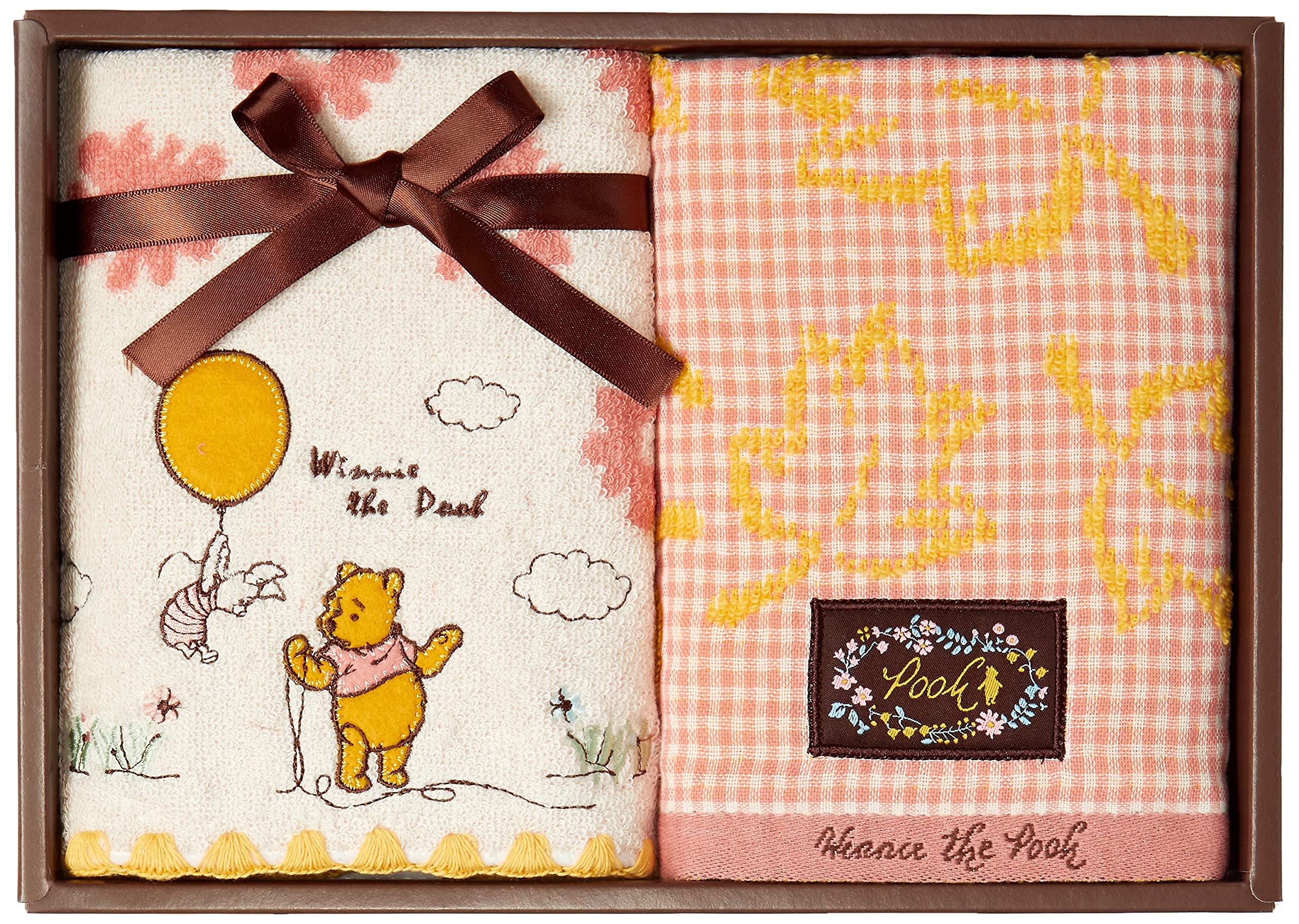 Amazon｜丸眞 タオルギフト 挨拶 引っ越し くまのプーさん ショコラ