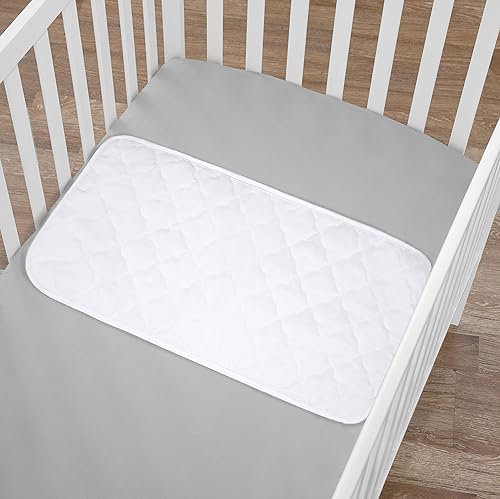 Miniatura 11 de American Baby Company Forro acolchado de microfibra ultrasuave e impermeable para cambiador, 11.5 x 23 pulgadas, 3 unidades