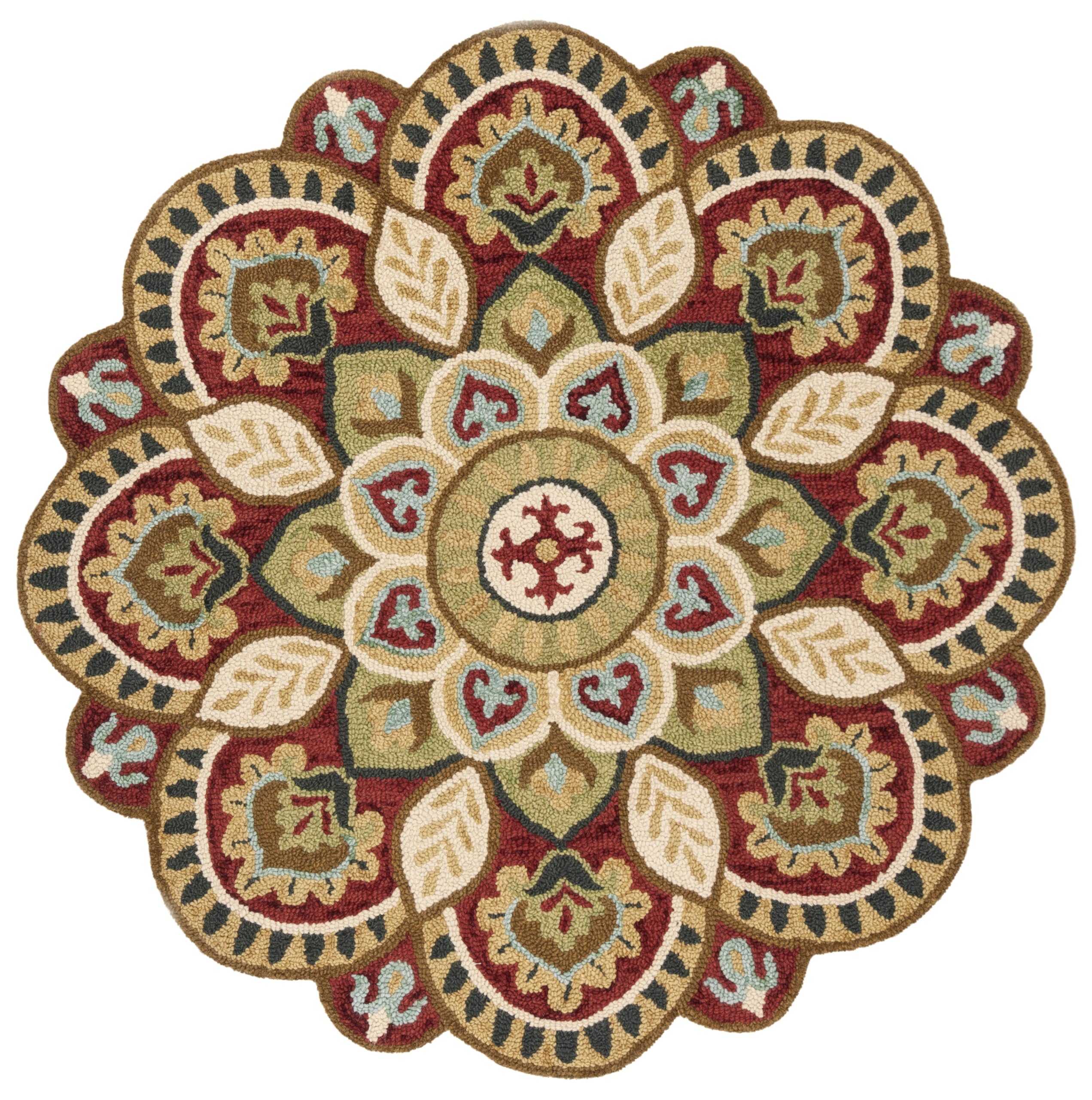 SAFAVIEH Novelty 7' Round Wool Rug