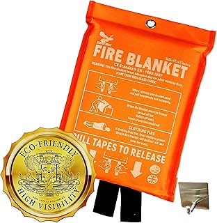 Supa Ant Emergency Fire Blanket for Home and ...,