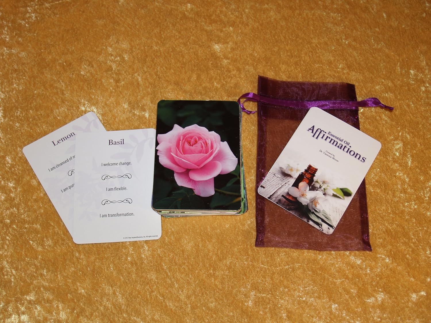 Essential Oil Affirmation Card Deck