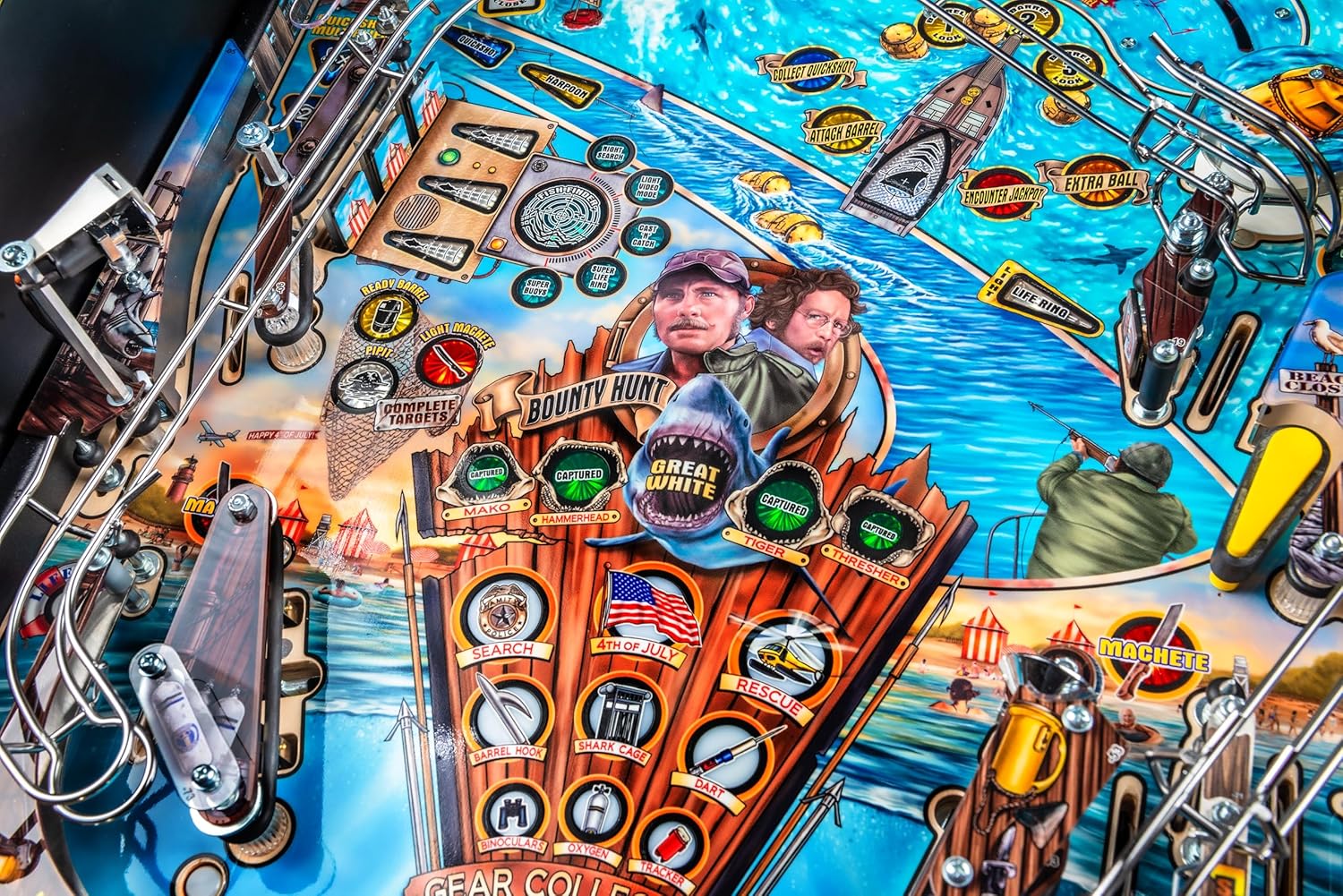 Stern Pinball Jaws with Insider Connected, Pro Edition Arcade Pinball Machine