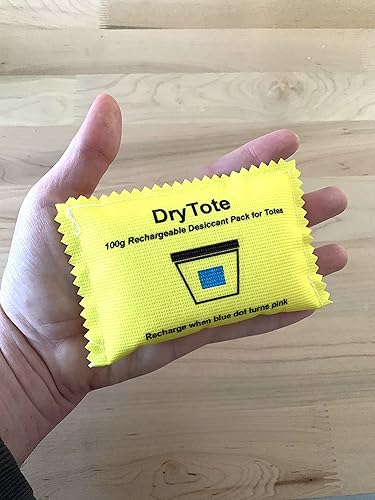 Miniatura 3 de Paquete de 50 desecantes recargables de 3.53 oz, bolsa absorbente de humedad, deshumidificador desecante para contenedores de almacenamiento y bolsas