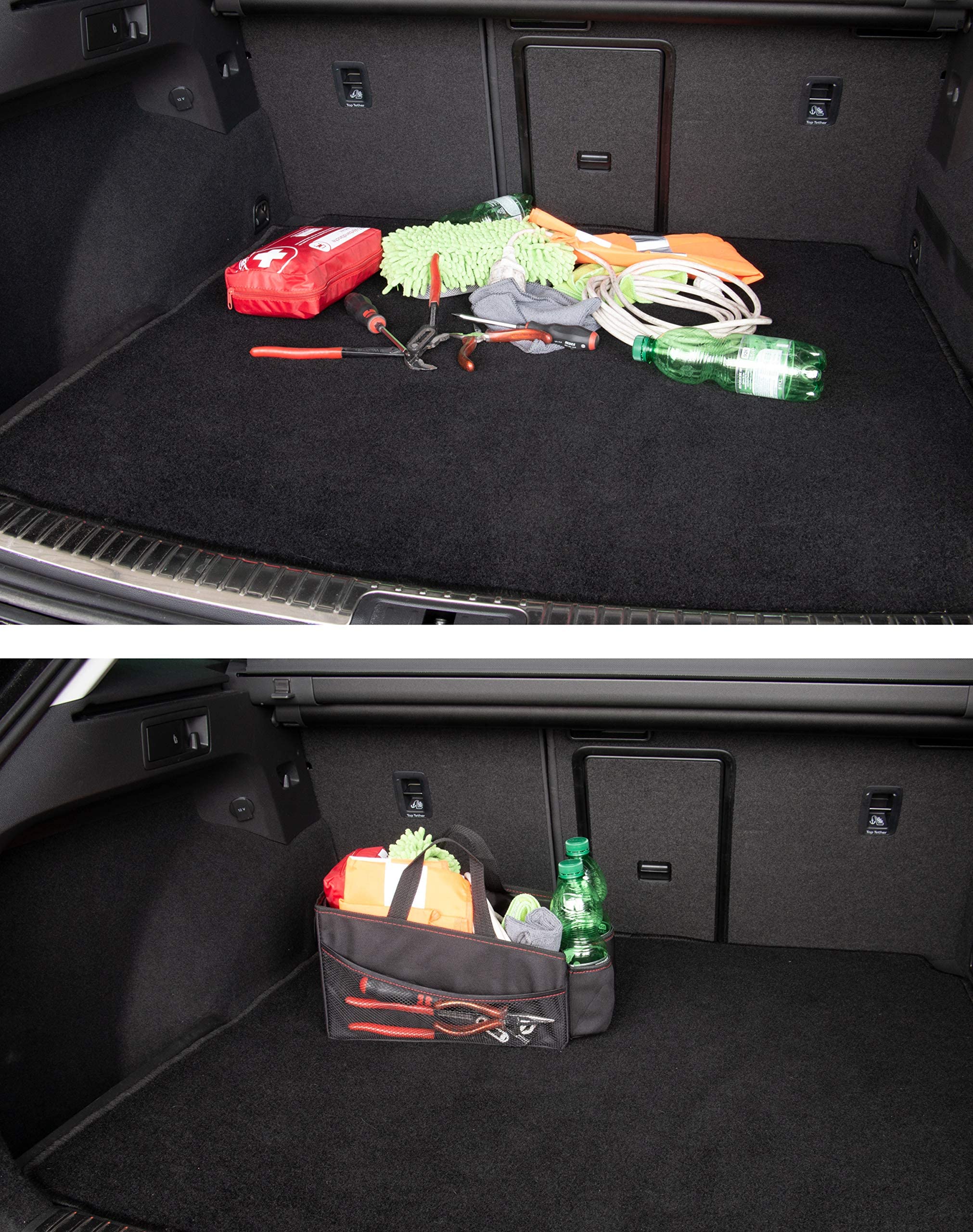 Tasche portaoggetti per organizer per schienale
