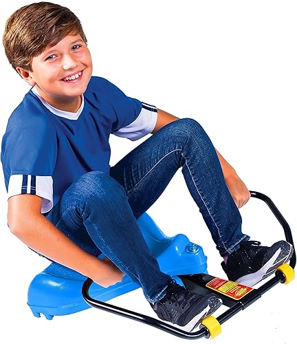 Miniatura 6 de Deluxe Roller Racer nuestro mejor scooter de patinaje sentado  una innovación ingeniosa carrera y rueda, zig y zag, gira y gira en interiores y