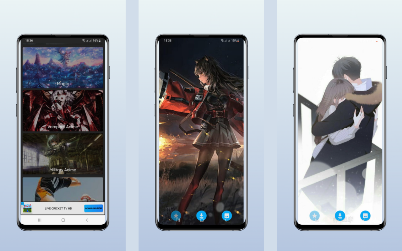 Live Anime Wallpapers App on the Amazon Appstore
