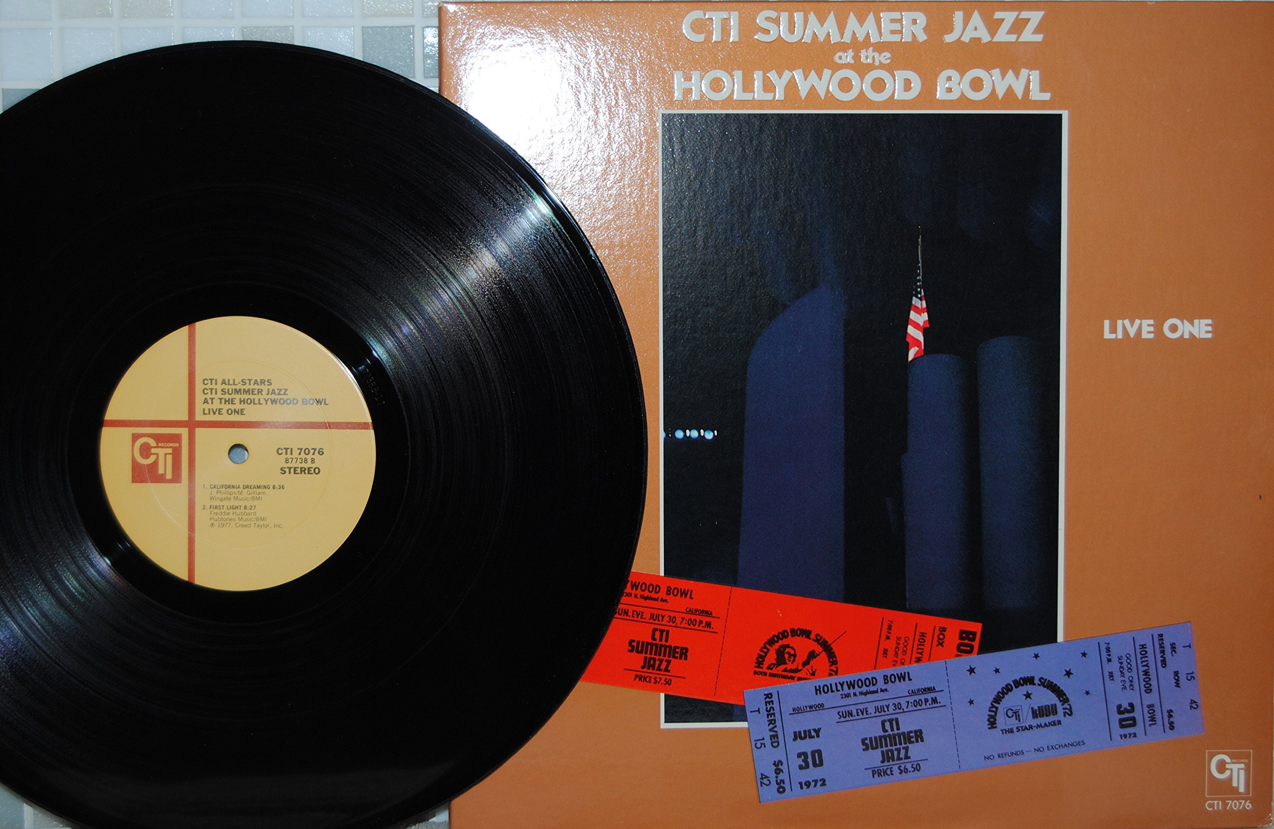 CTI Summer Jazz at the Hollywood Bowl - Live Three Stanley Turrentine, Bob James, Ron Carter, Freddie Hubbard, and others