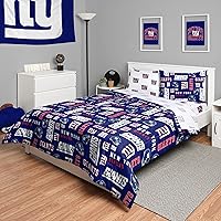 Vista 16 de FOCO Unisex-Adult NFL Team Logo Bed in a Bag Comforter, Sheets, Pillow Cases Bedding 5-Piece Set