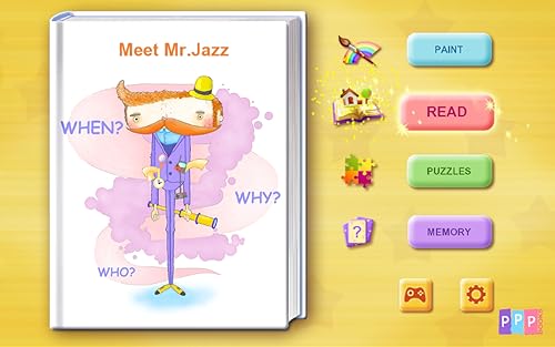 Meet Mr. Jazz: Interactive Book for kids