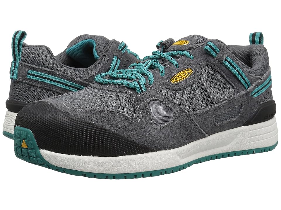 

Keen Utility Springfield Aluminum Toe (Steel Grey/Lake Blue) Women's Work Boots
