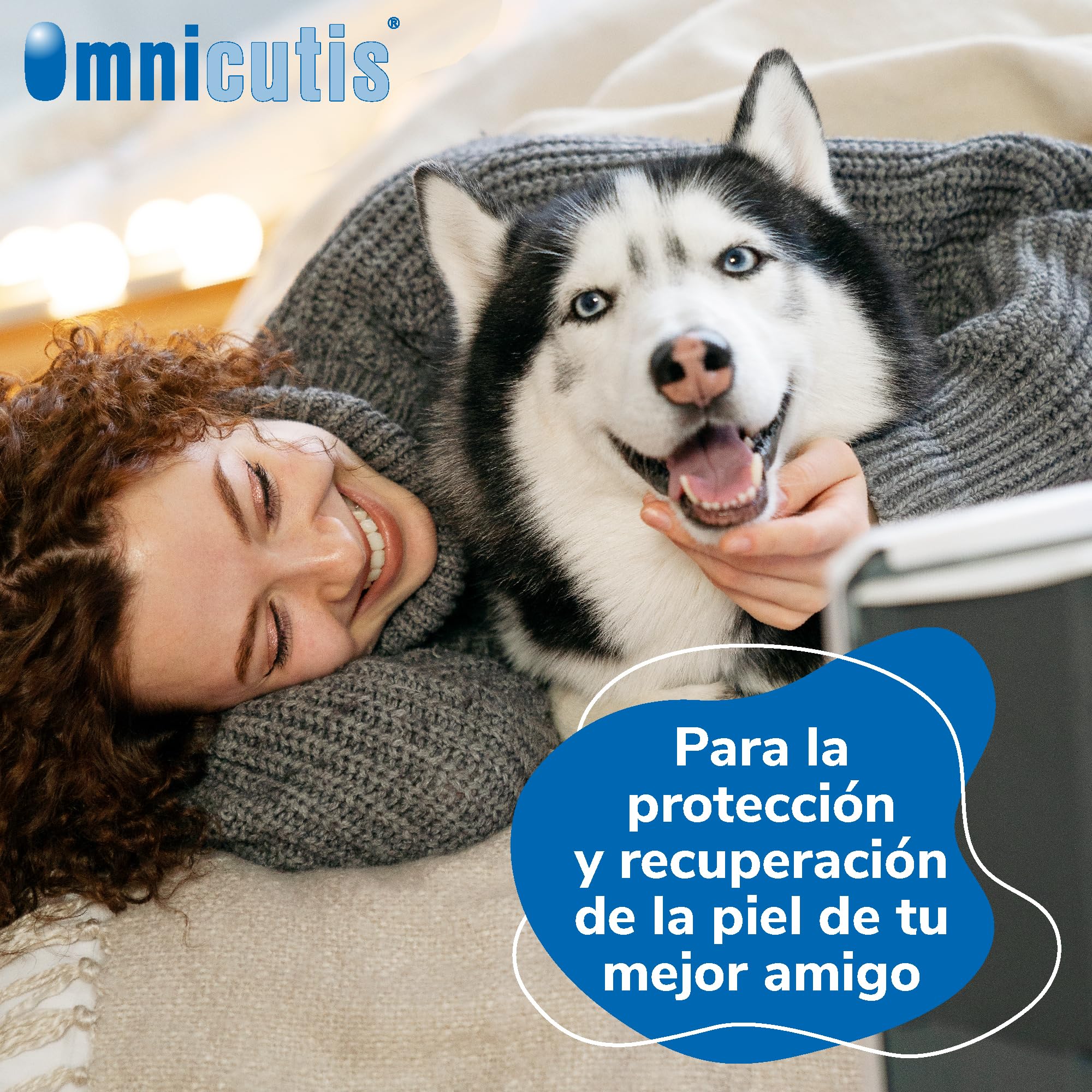 Omnicutis Hifarmax - Suplemento con Vitaminas, Zinc y Omega 3 para Perros y Gatos | Anticaída de Pelo, Alivio de Picor, Cuidado de la Piel y Pelo Brillante | Vitaminas para Perros y Gatos | 600 Perlas