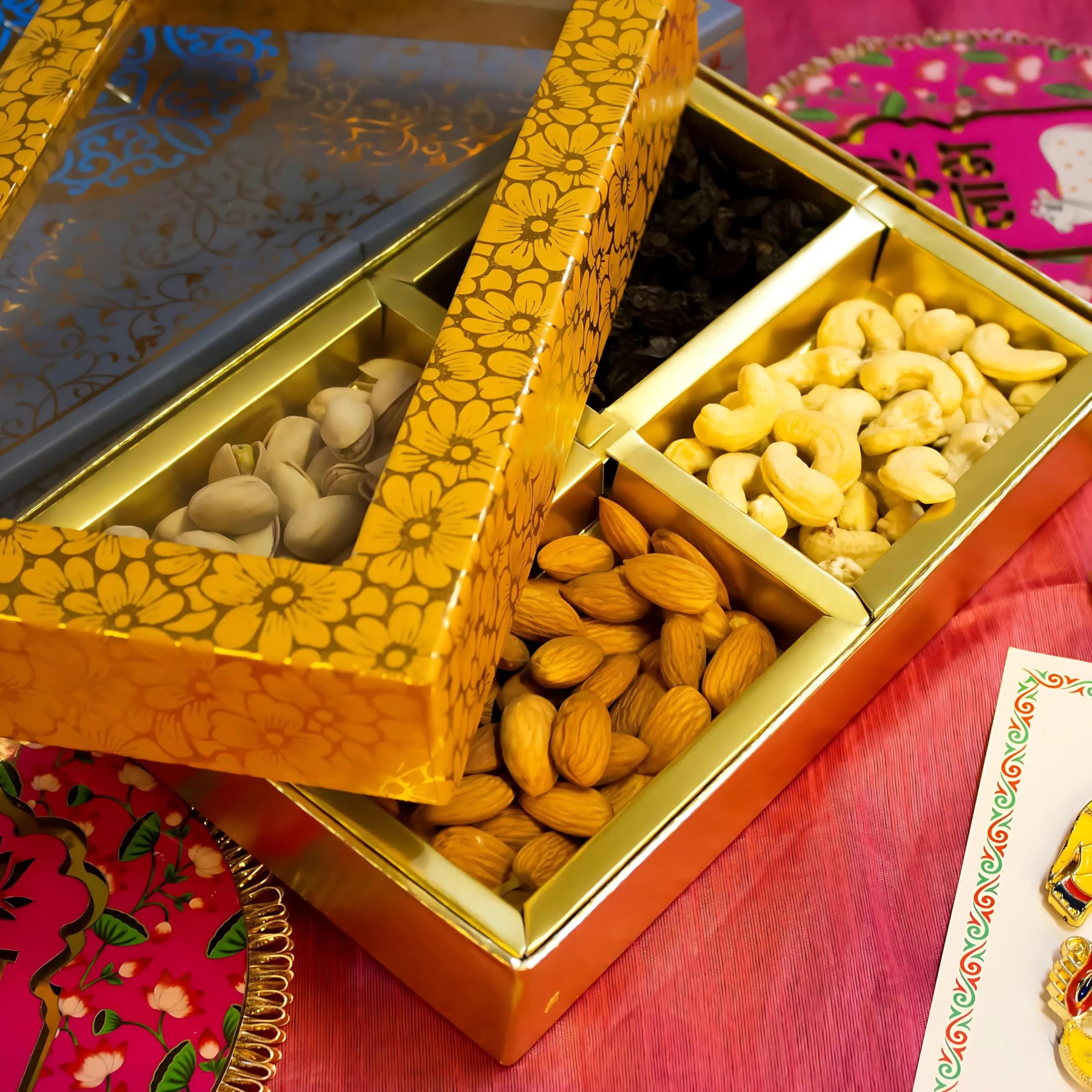 See full amazon price history chart for Sunand Star Classic Gift Hamper Pack Of 4 Dryfruits | Dry Fruits Gift Box | Diwali Gift Hamper | Corporate Gifting | Wholesome Corporate Giftings | Snacks Gift Hampers | Christmas Gifts (75 Grams each) (SN 152) Sunand Star Classic Gift Hamper Pack Of 4 Dryfruits | Dry Fruits Gift Box | Diwali Gift Hamper | Corporate Gifting | Wholesome Corporate Giftings | Snacks Gift Hampers | Christmas Gifts (75 Grams each) (SN 152) (B0DH4NGQS3) Amazon Price History, Amazon Price Tracker