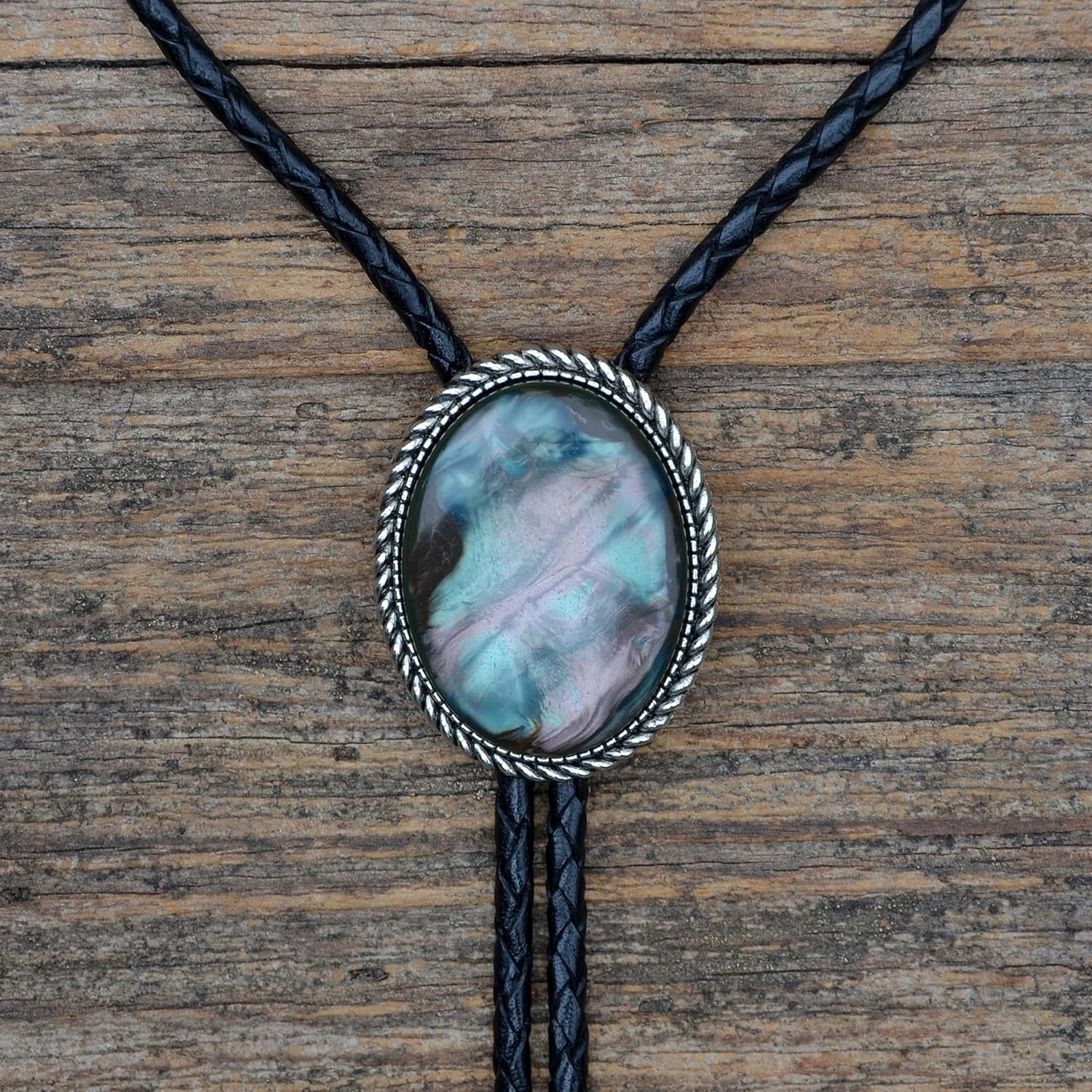 Swirl Bolo Tie