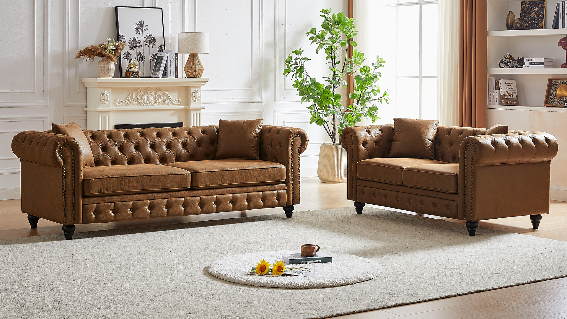 ピース　チェスターフィールド　アメリカ Bufftech Chesterfield Vinyl Fence Section w/ Victorian Accent