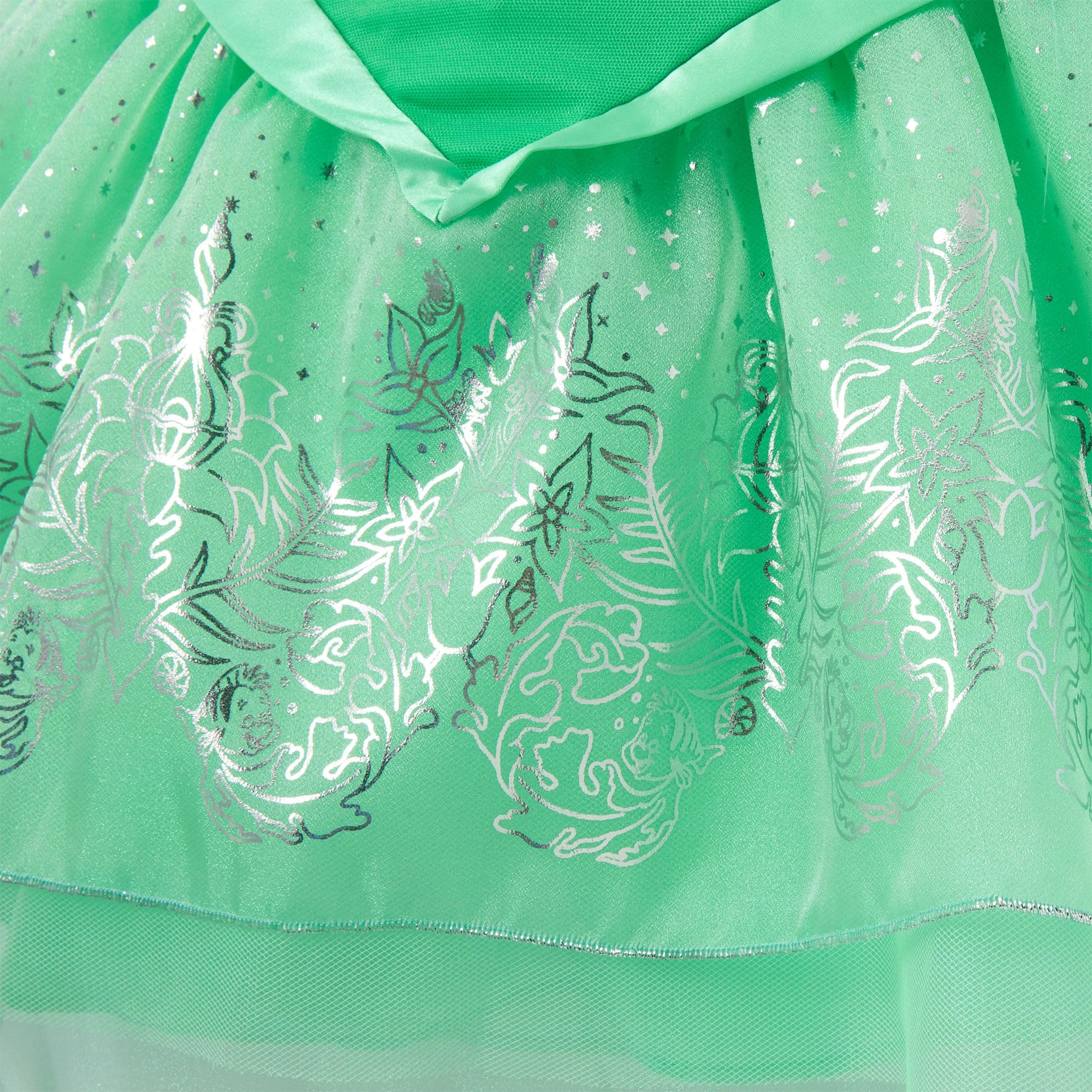 Lito Angels Costume da Sirenetta Vestito Principessa Ariel Sirena per Bambina Taglia 3-4 Anni, Rosa (Etichetta in Tessuto 110