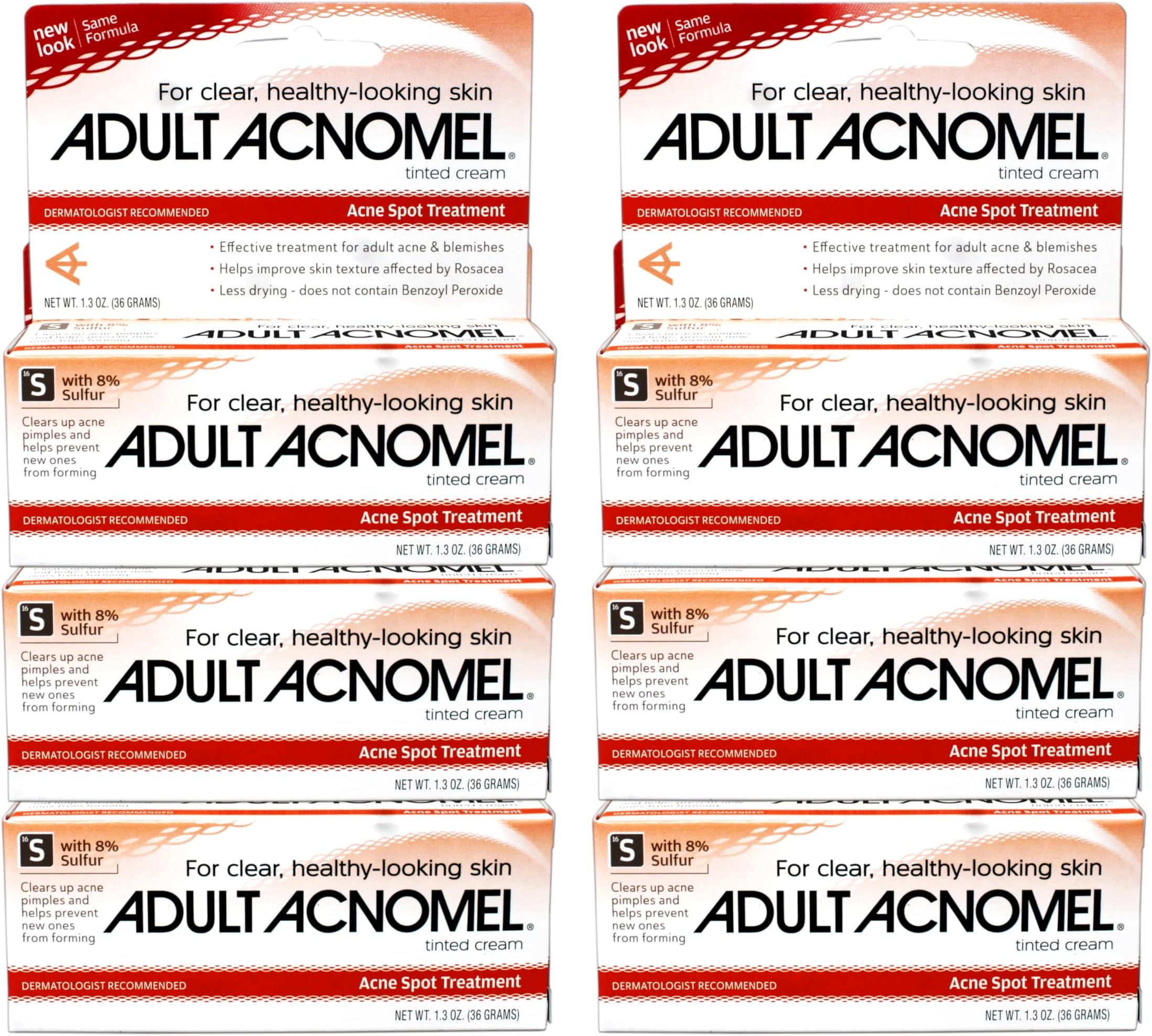 Acne Medication 1.3 Oz (Pack of 6)