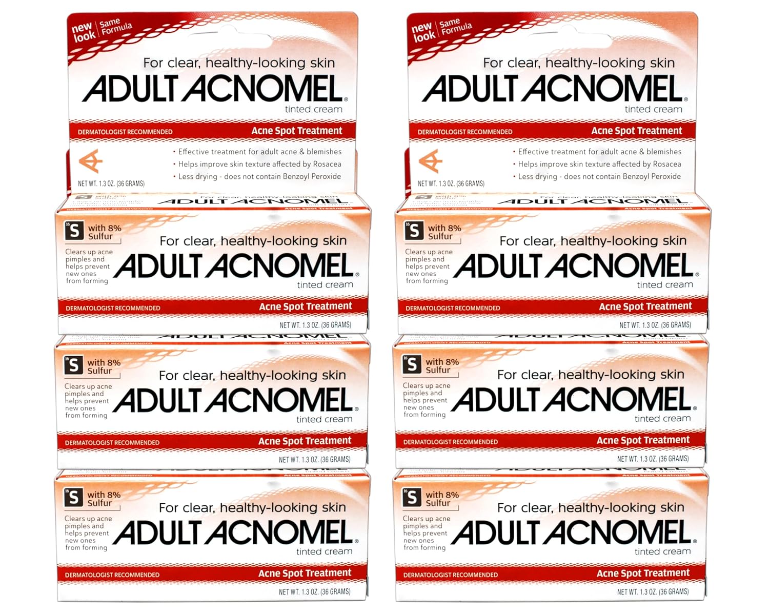 Adult Acnomel Acne Medication 1.3 Oz (Pack of 6)