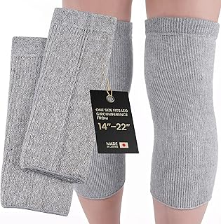 Elastic Cotton Knee Warmers, Knee Sleeves for Men and Women