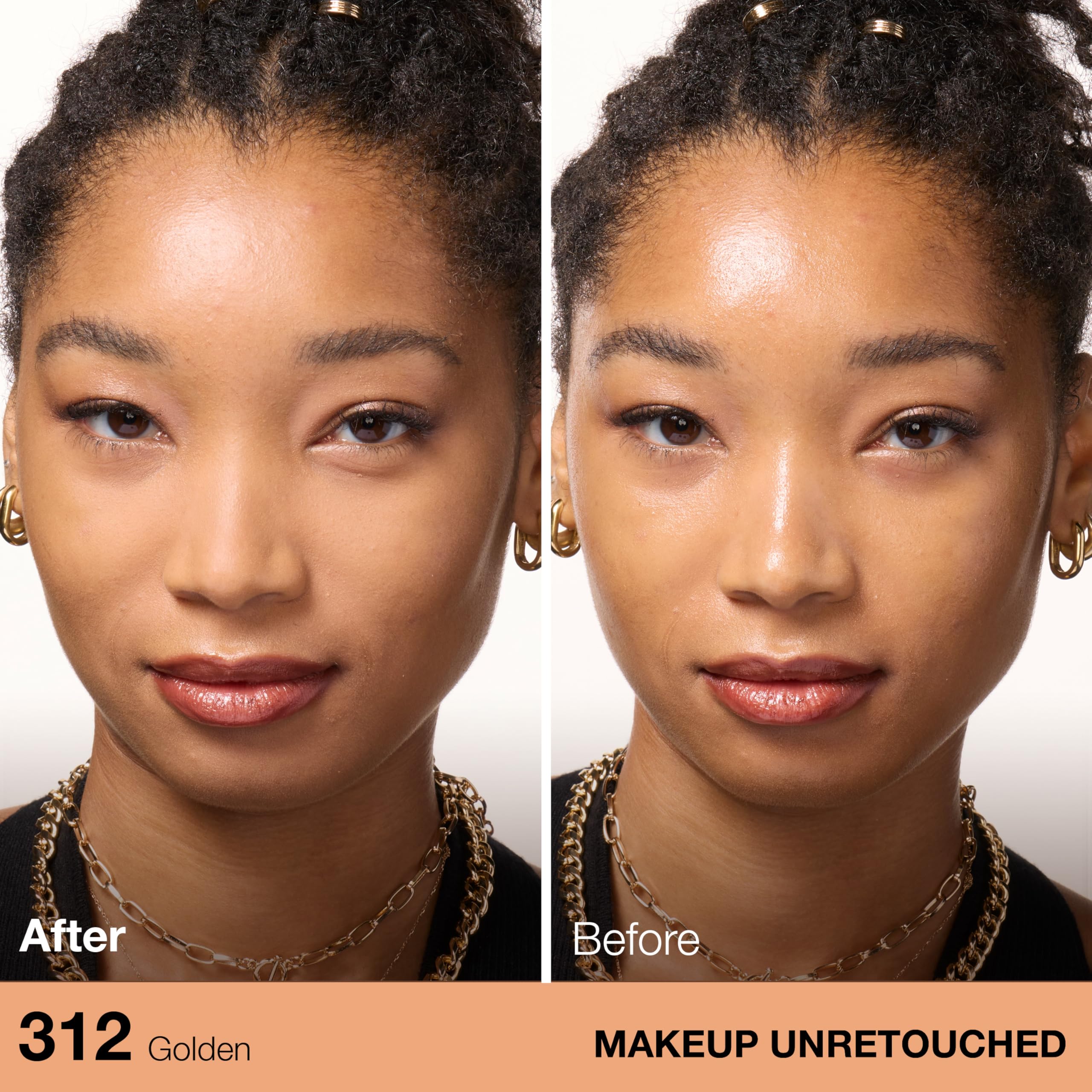 MAYBELLINE Fit Me Matte & Poreless Powder - Złoty 312