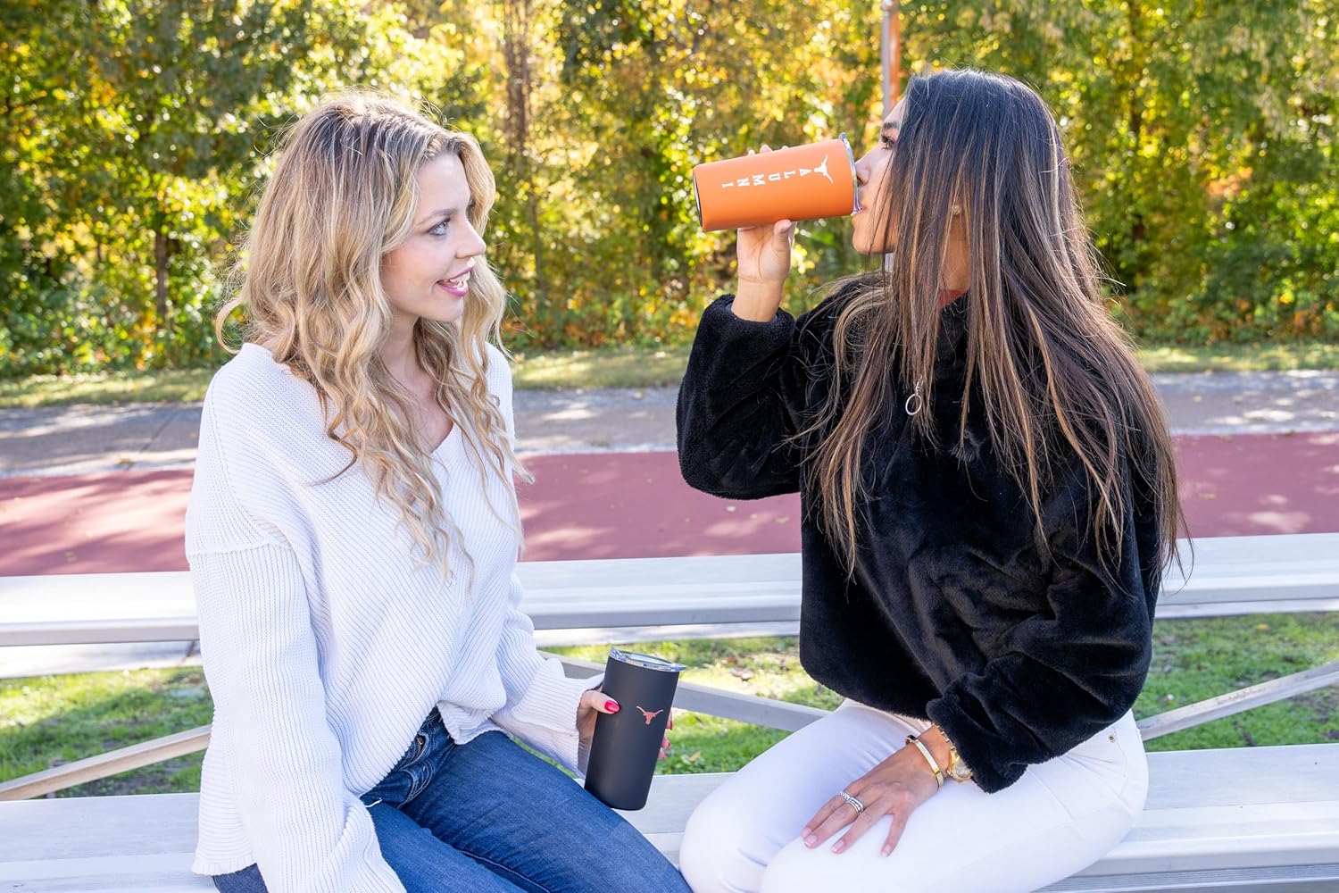 Officially Licensed Collegiate Stainless Steel Tumbler - Double Walled Insulated Travel Tumbler with Slide Lid - 18 oz (Gonzaga) - Image 7