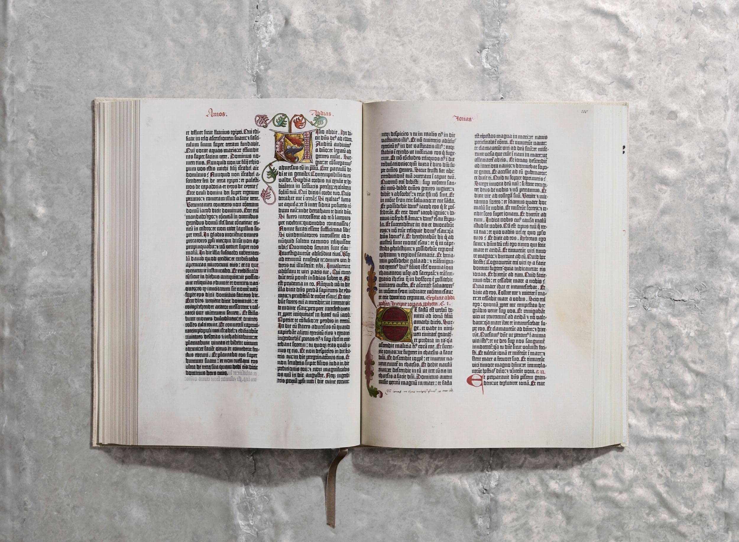 Die Gutenberg-Bibel von 1454