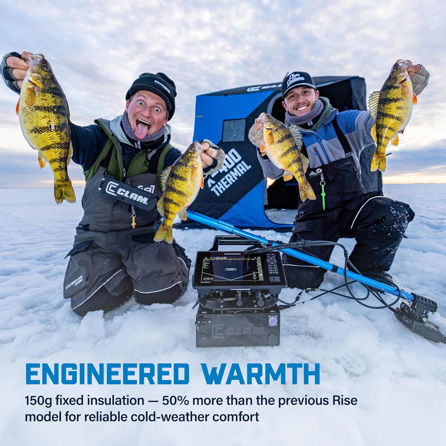 ICEARMOR Clam Outdoors Rise V3 Float Bib - Image 6