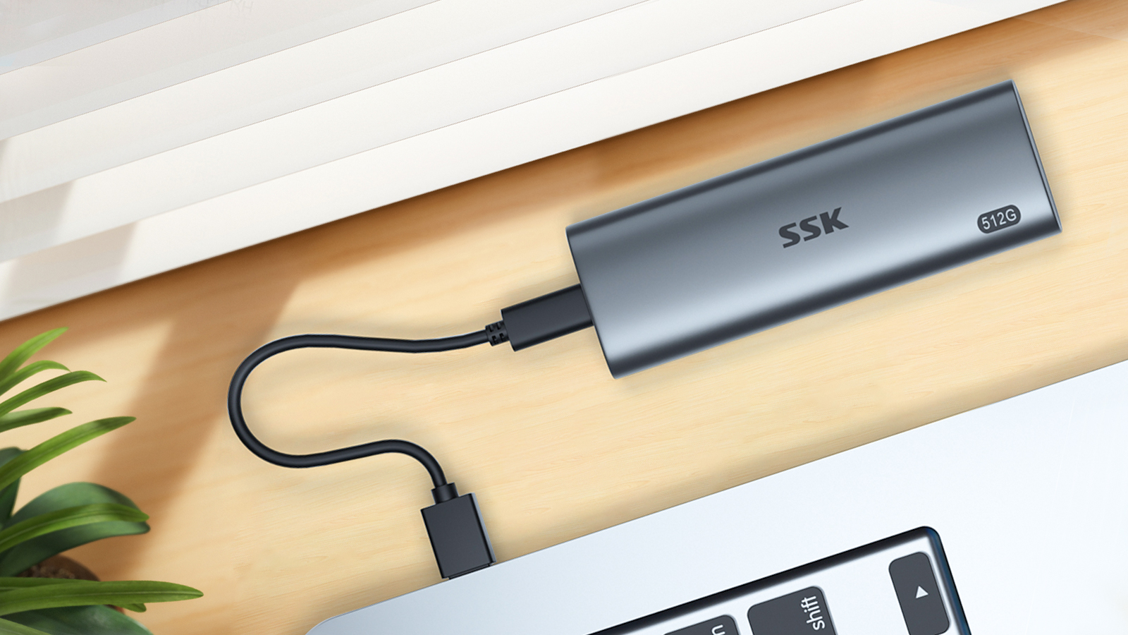 Amazon.com: SSK 1TB Portable External SSD,USB3.2 Gen2（6Gbps