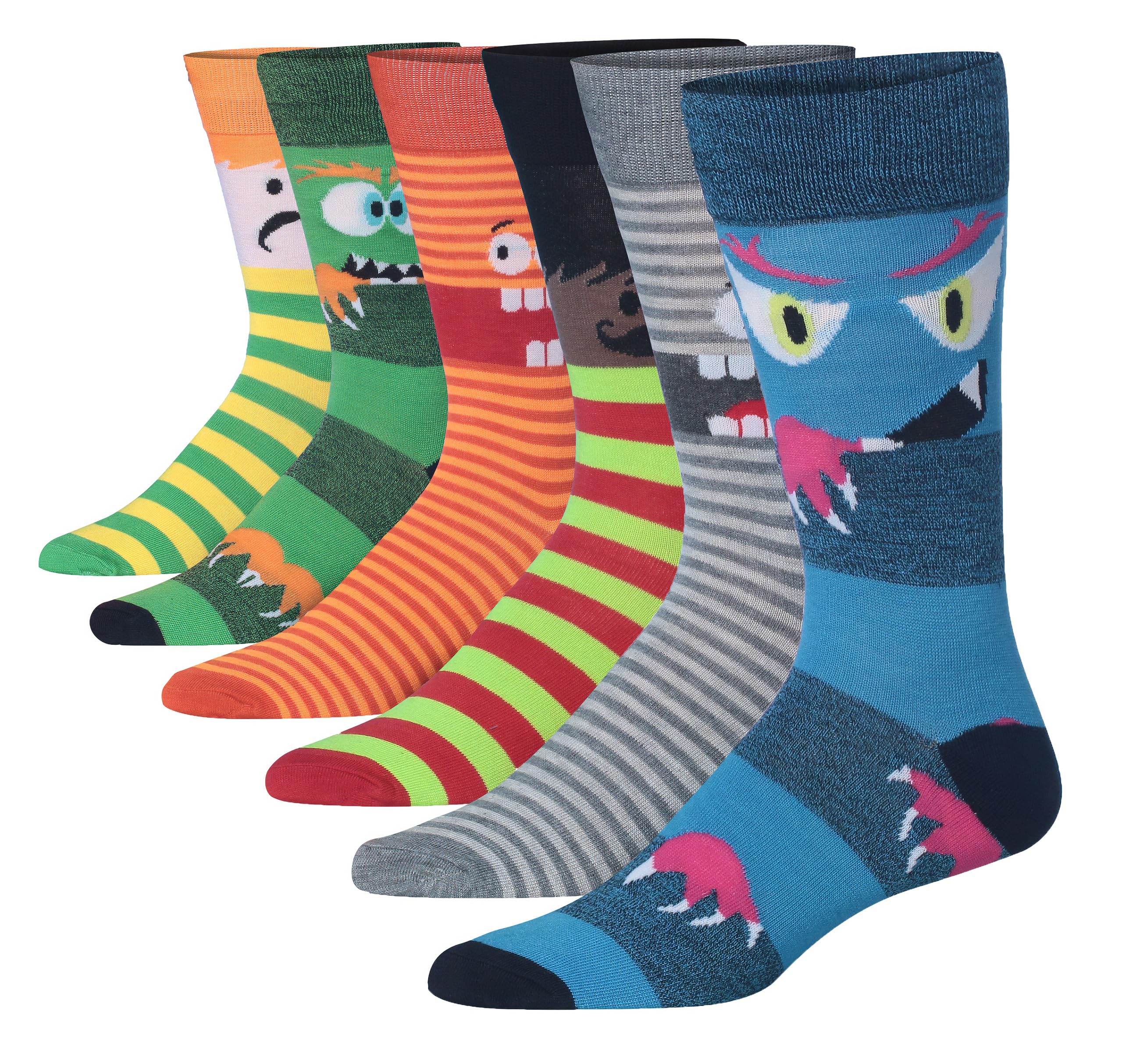James Fiallo Anzugsocken Herren 6 Paar bunt neu gemustert - Bild 8 von 9
