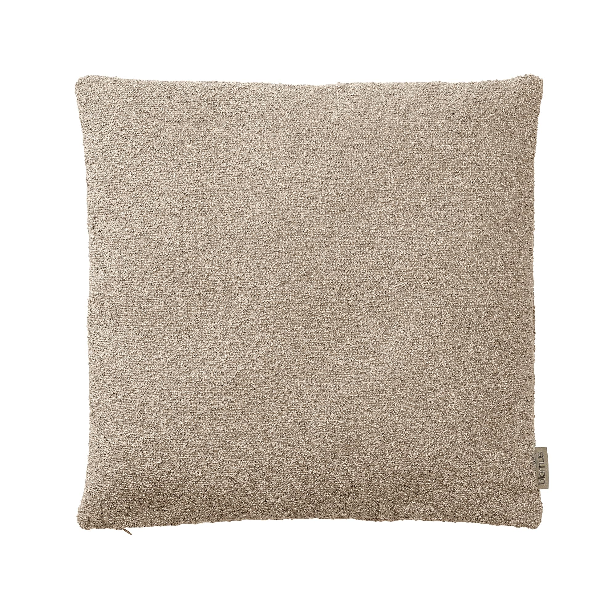 blomus Kissenhülle -Boucle- | Kissenbezug | Farbe Nomad | 50x50cm | waschbar | Oeko-Tex Zertifiziert | mit Reißverschluss
