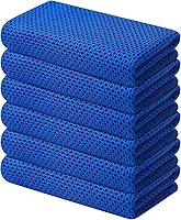 Vista 153 de Kitinjoy - Paños de cocina de 100 % algodón, tela de tejido gofrado, paño de limpieza ultrasuave, absorbente y de secado rápido.