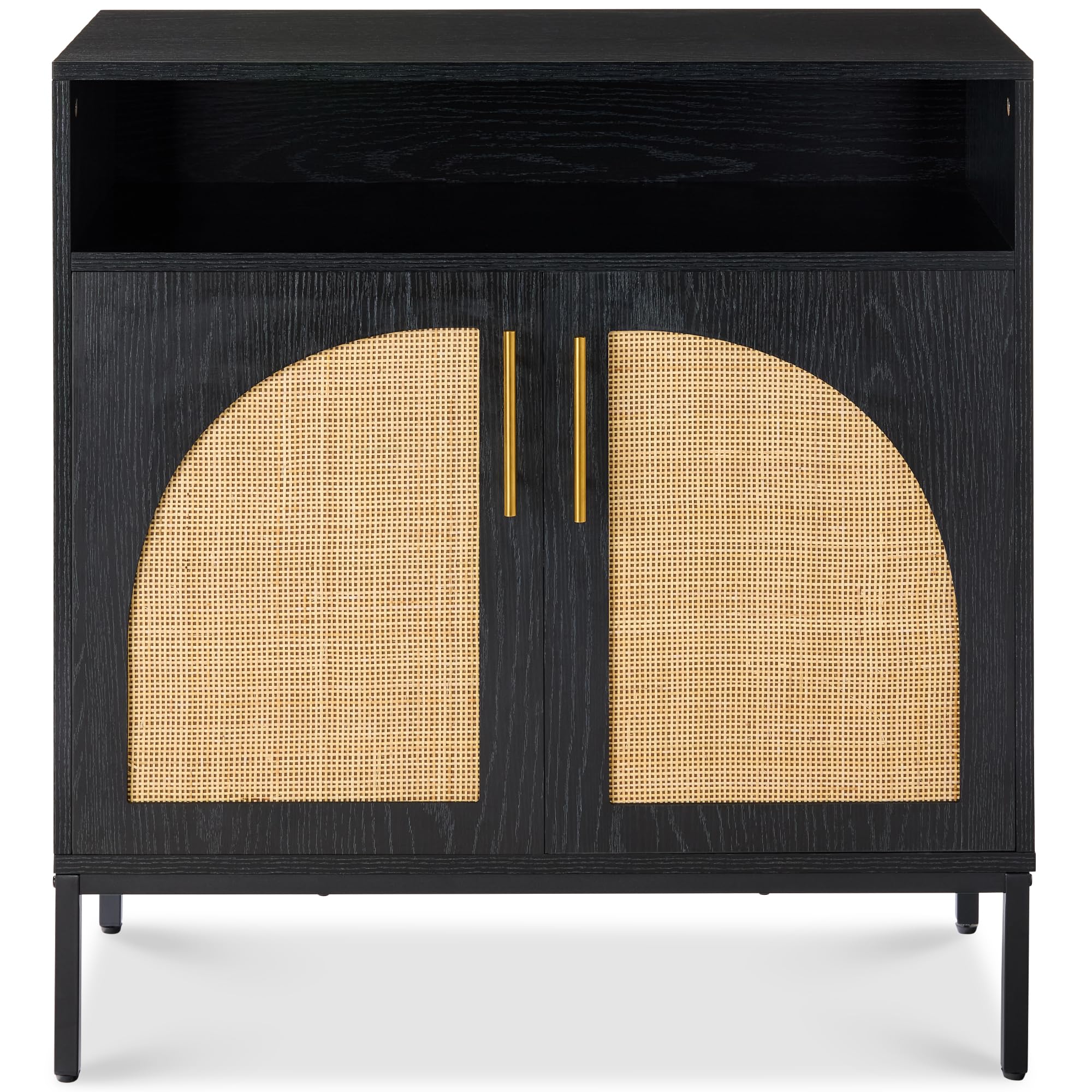 BCP Rattan Sideboard Cabinet